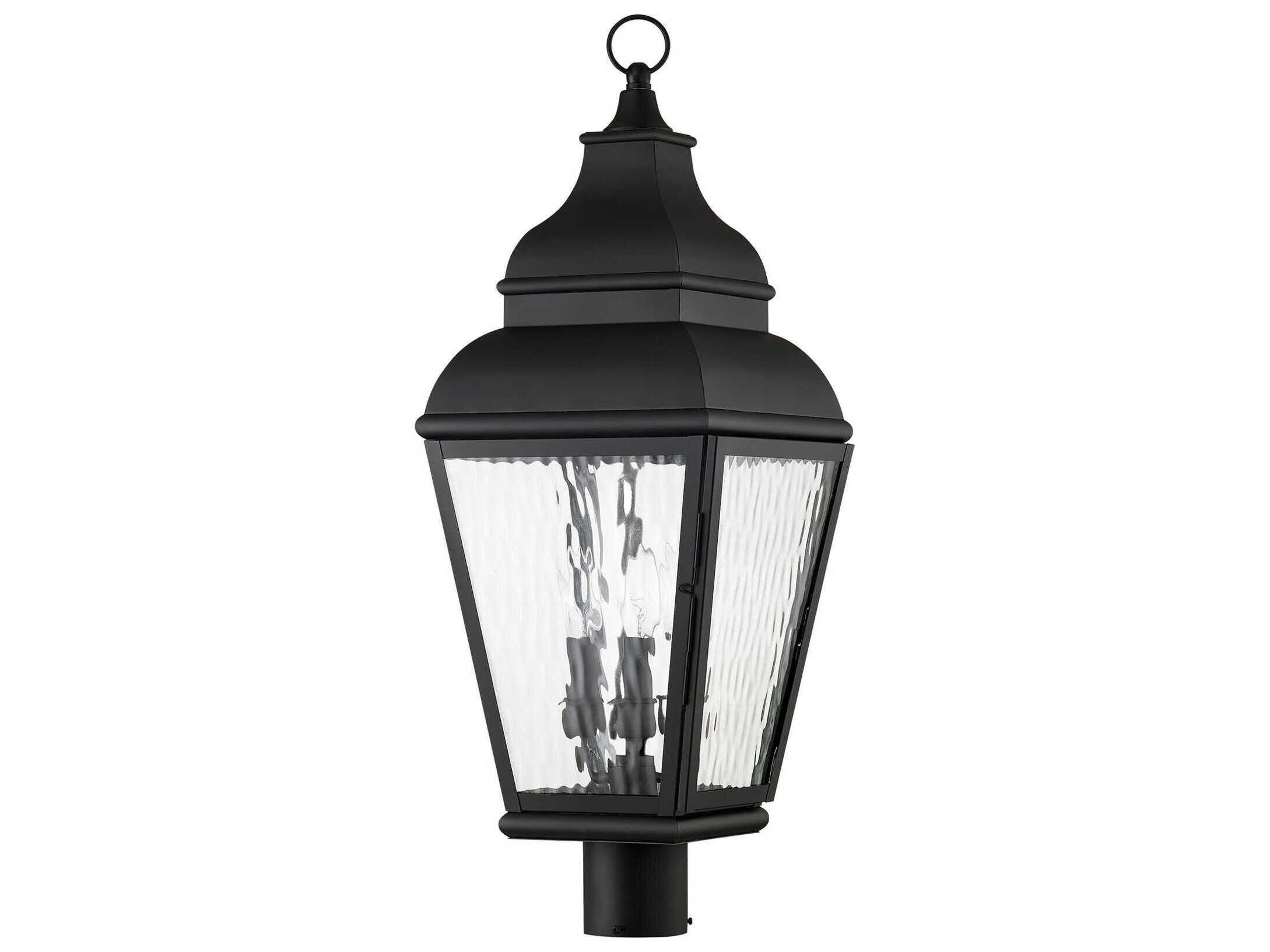 Livex Lighting Exeter 3 - Light Outdoor Post Light