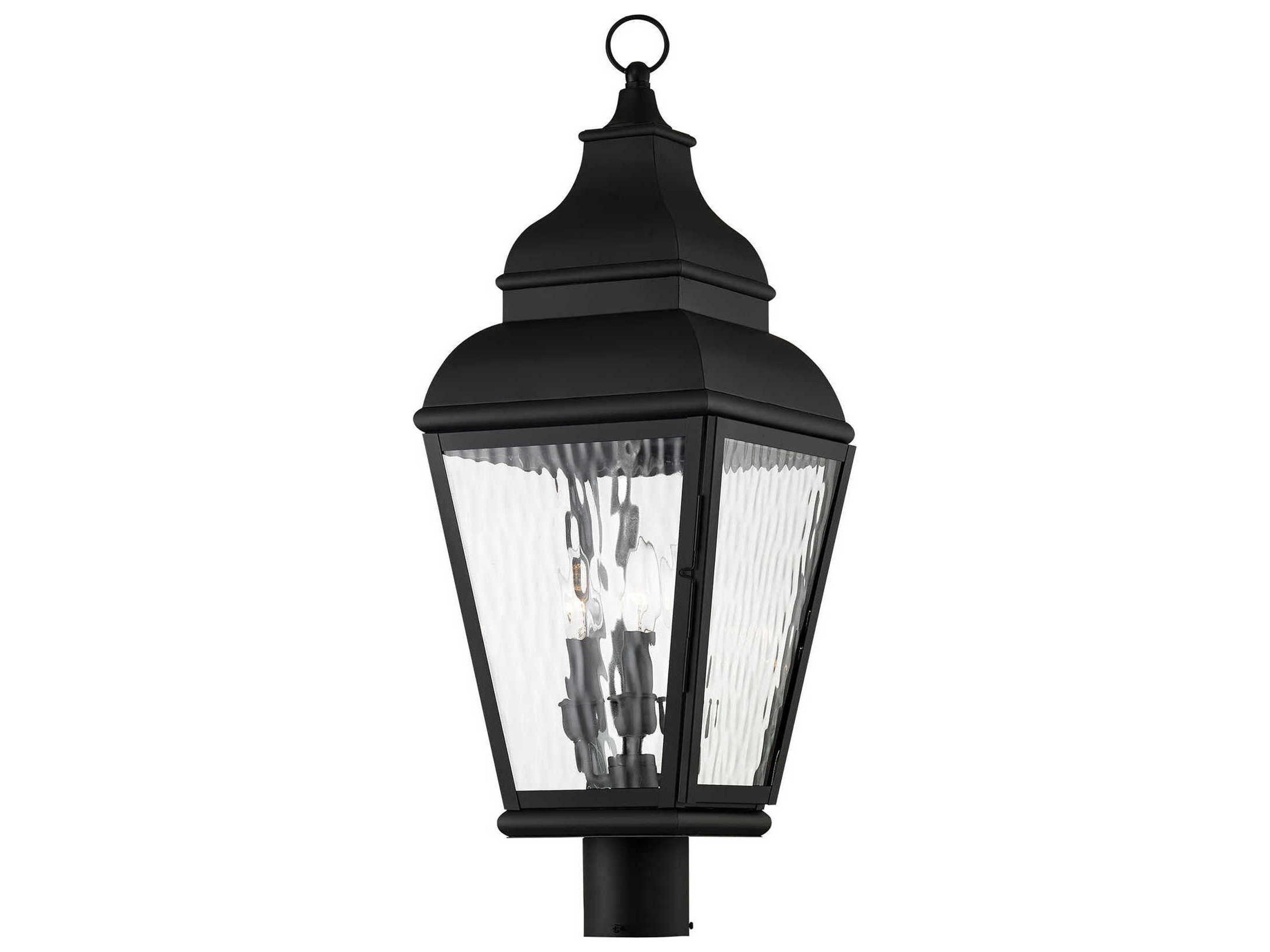 Livex Lighting Exeter 3 - Light Outdoor Post Light