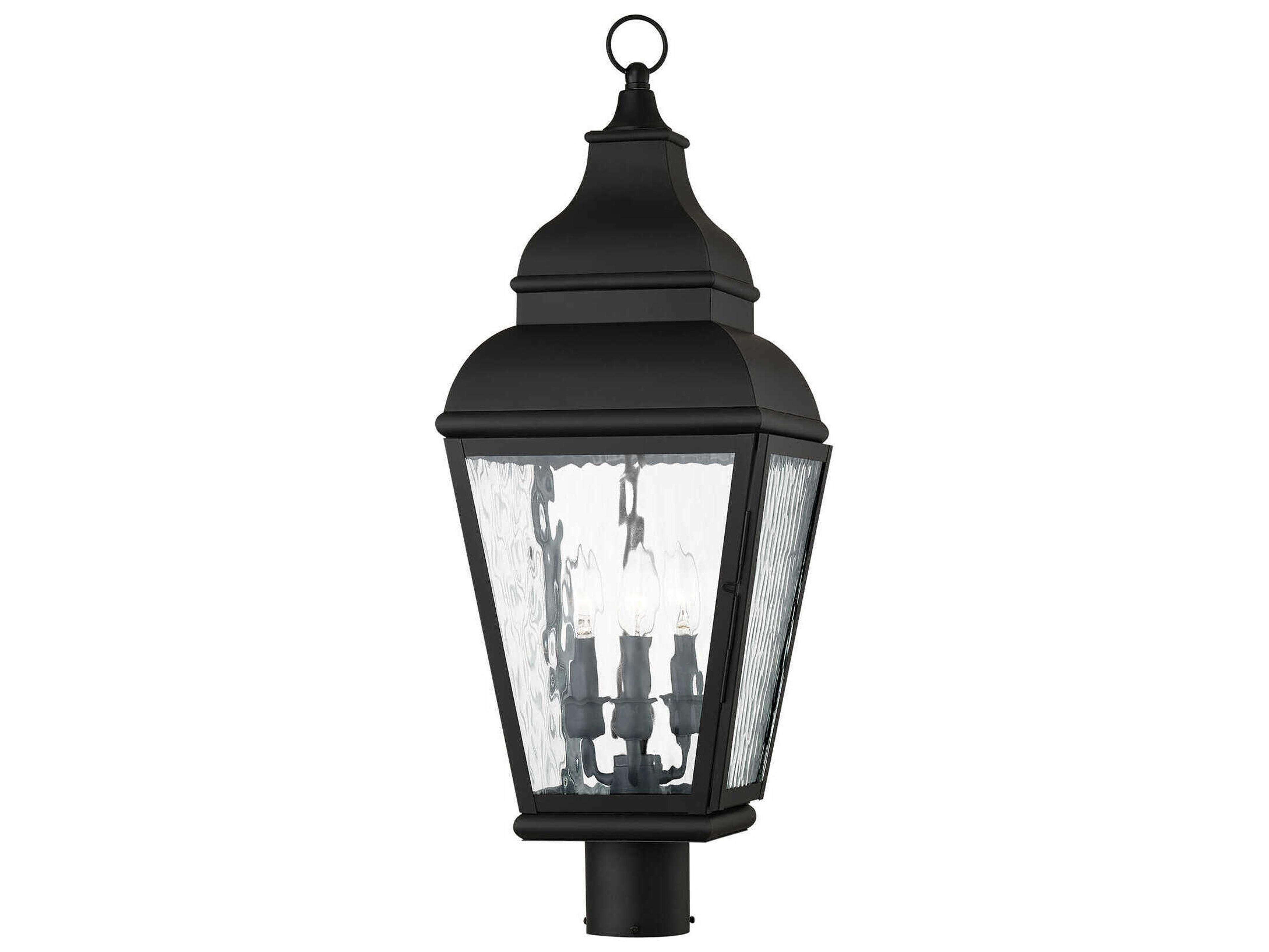 Livex Lighting Exeter 3 - Light Outdoor Post Light