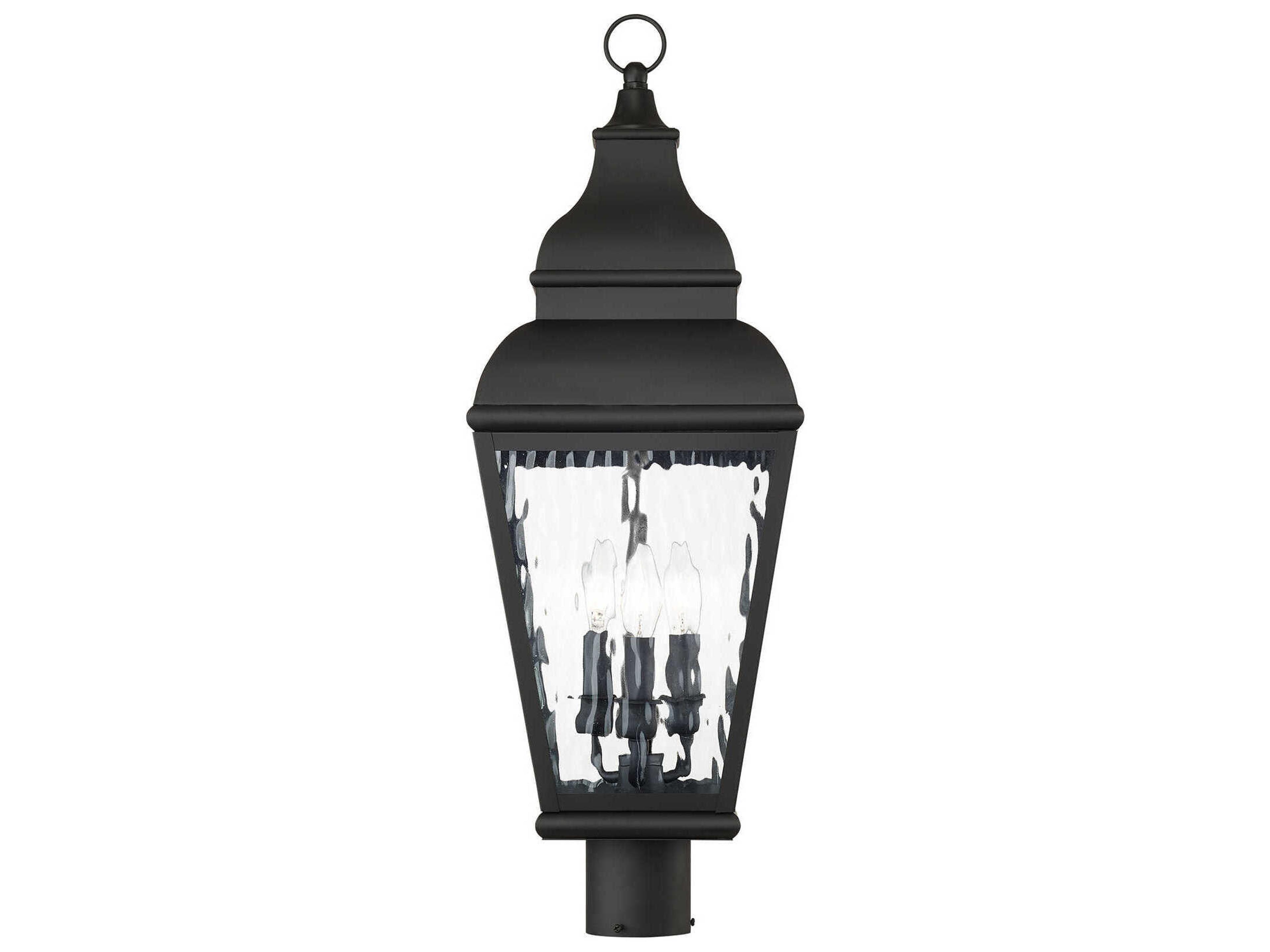 Livex Lighting Exeter 3 - Light Outdoor Post Light