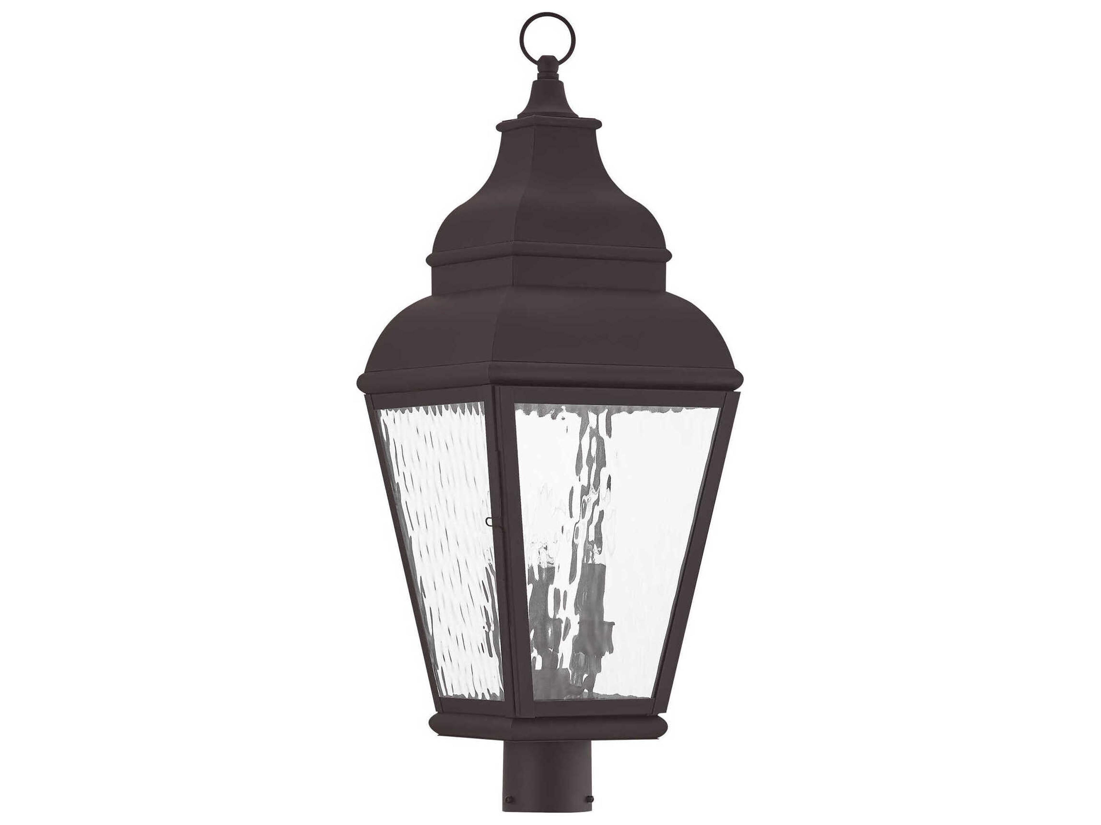 Livex Lighting Exeter 3 - Light Outdoor Post Light
