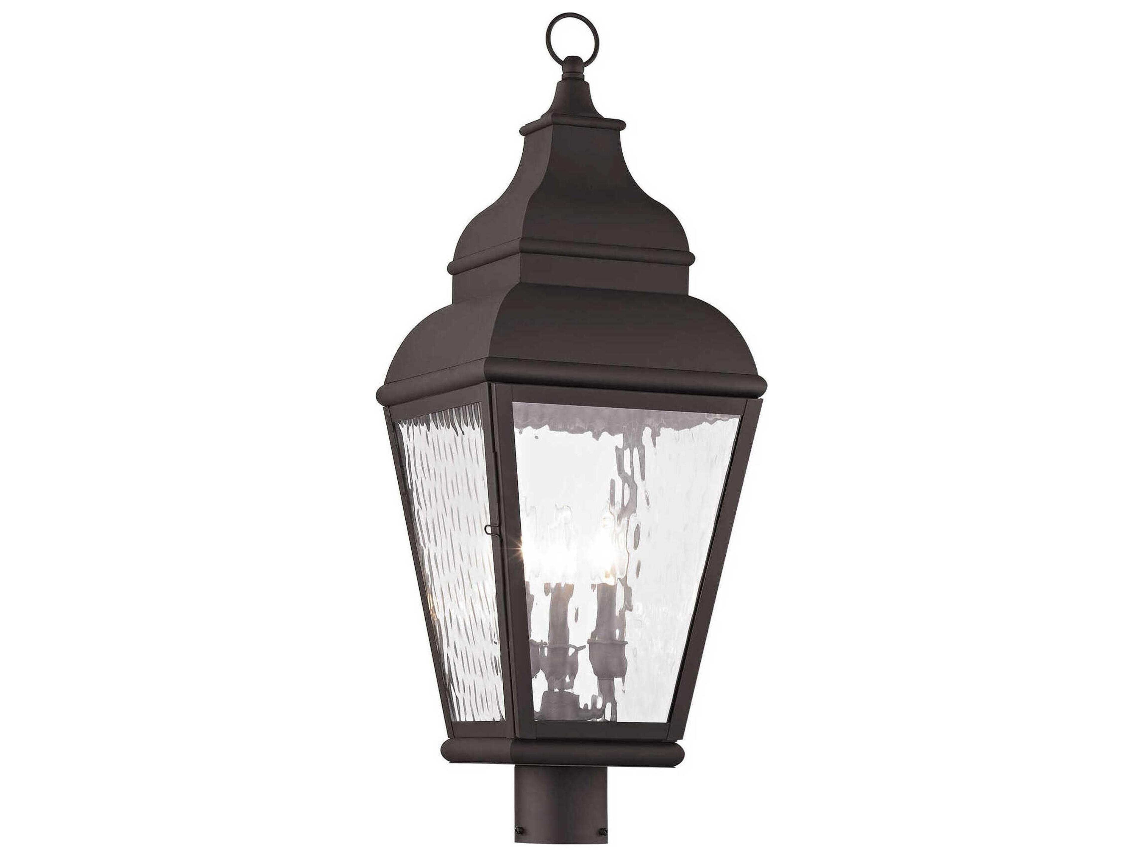 Livex Lighting Exeter 3 - Light Outdoor Post Light