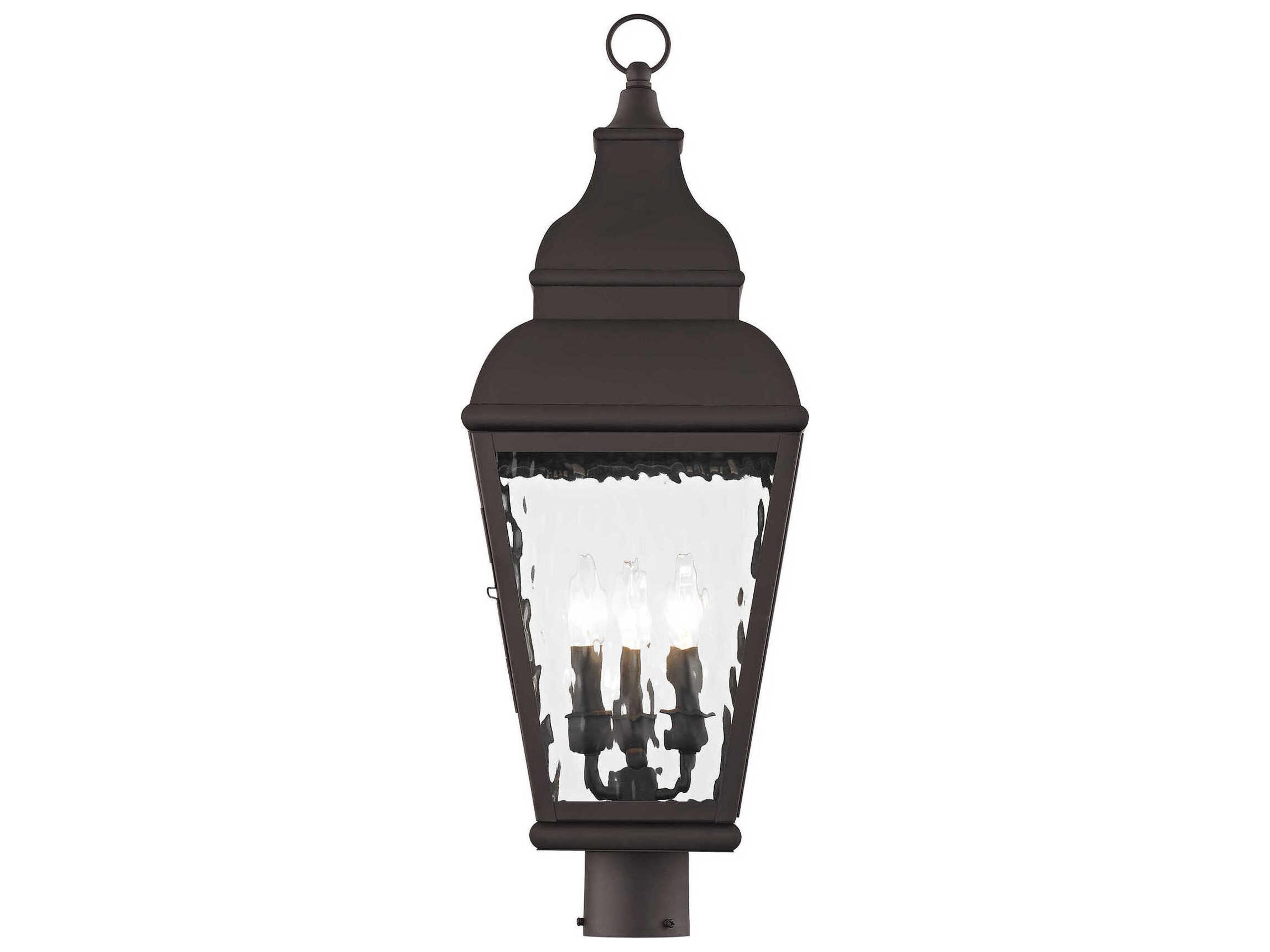 Livex Lighting Exeter 3 - Light Outdoor Post Light