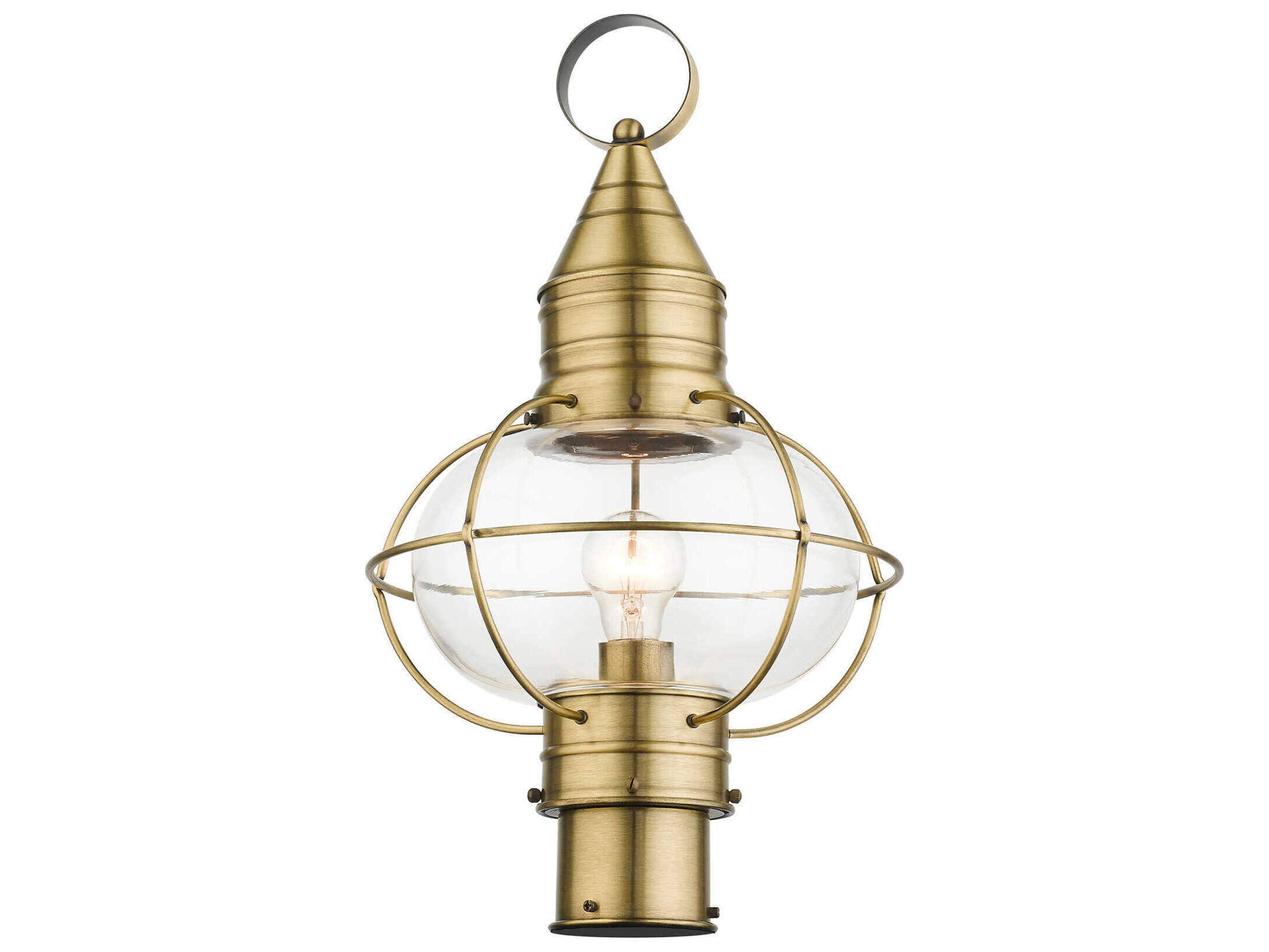 Livex Lighting Newburyport 1 - Light Outdoor Post Light