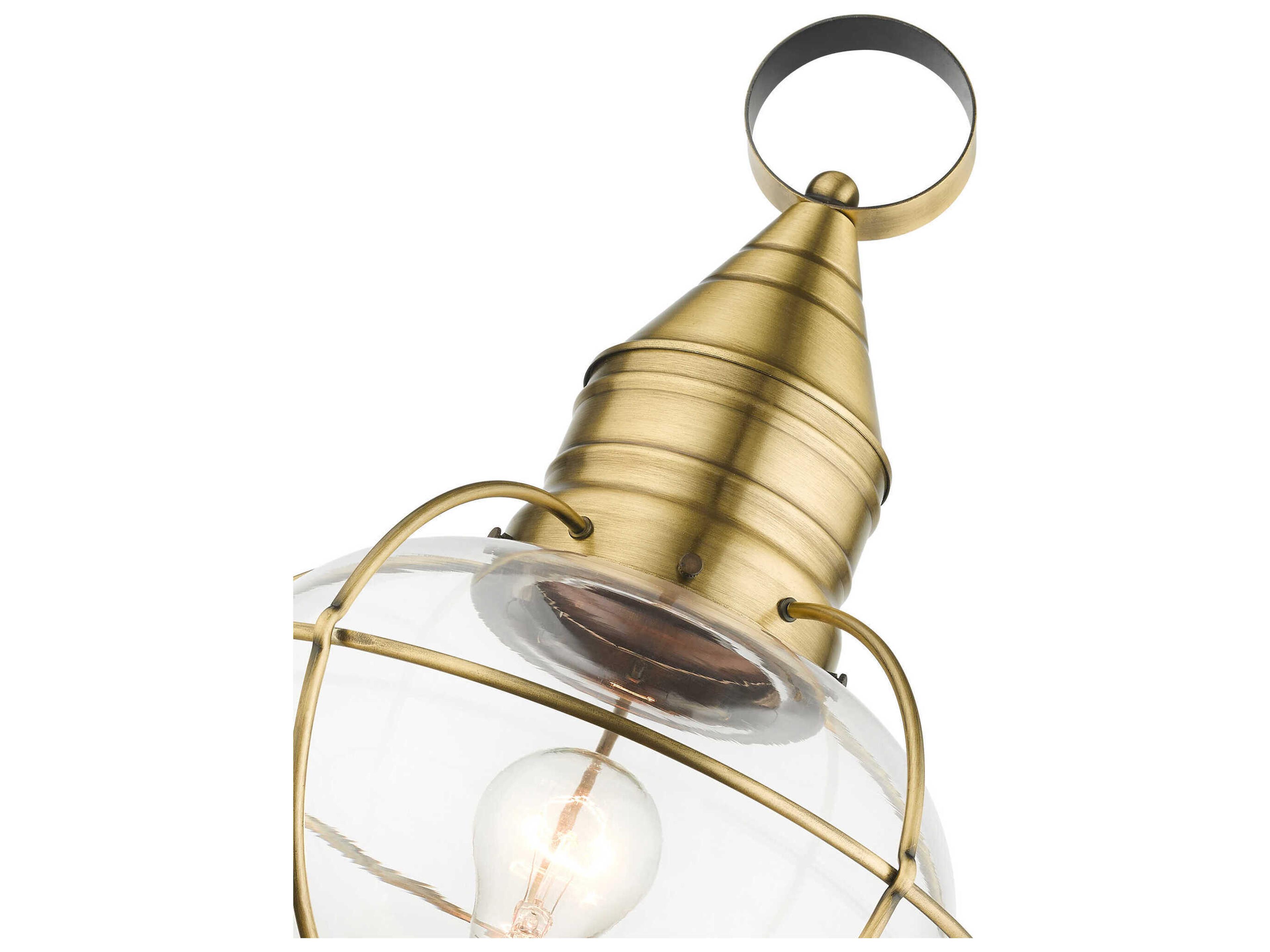 Livex Lighting Newburyport 1 - Light Outdoor Post Light