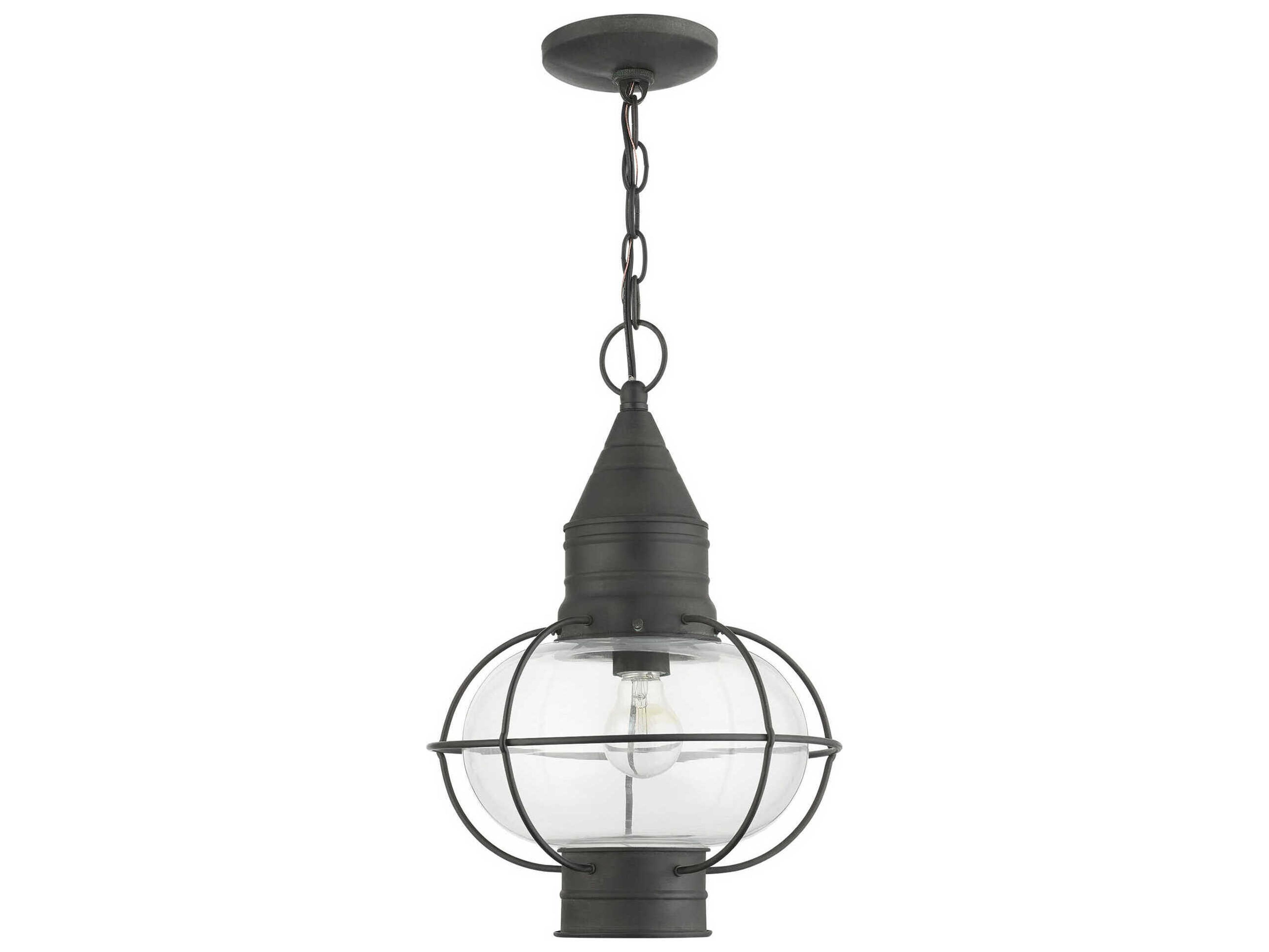 Livex Lighting Newburyport 1 - Light Outdoor Hanging Light