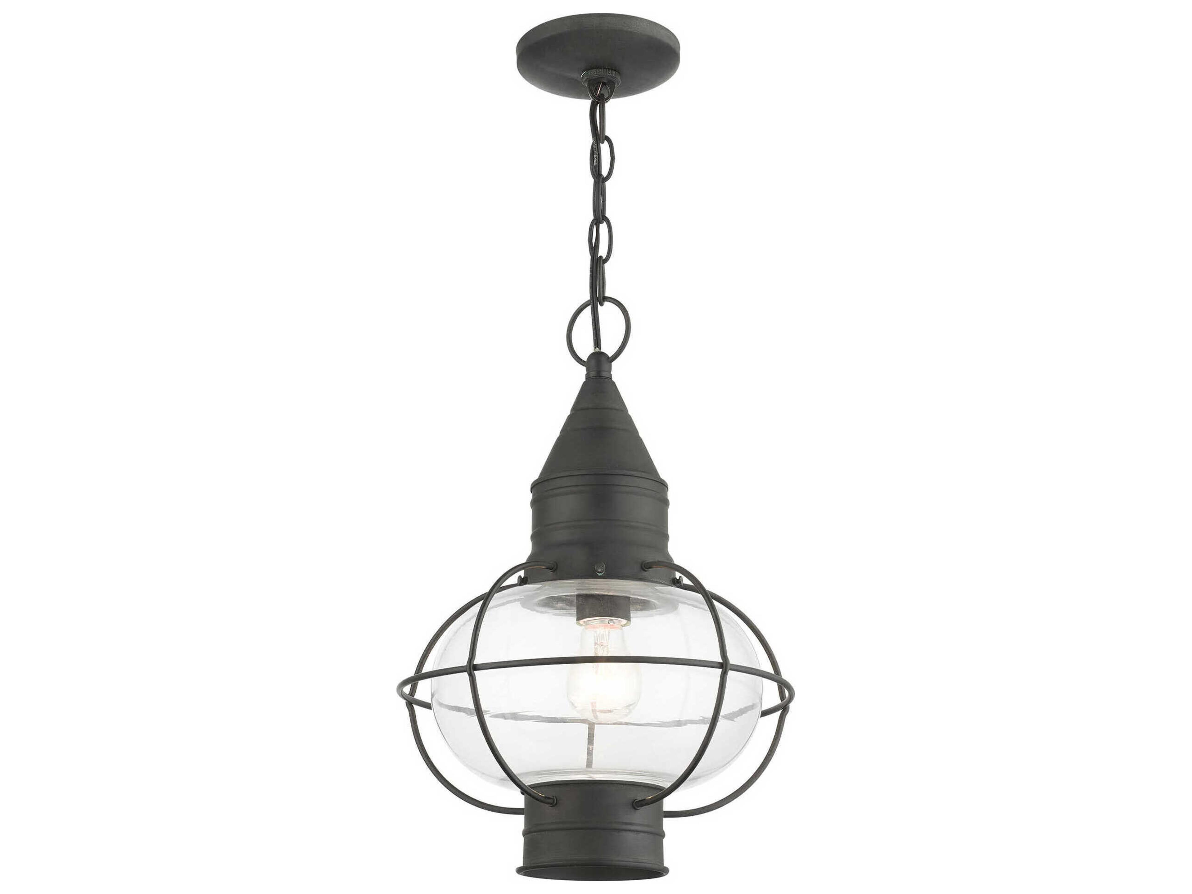 Livex Lighting Newburyport 1 - Light Outdoor Hanging Light