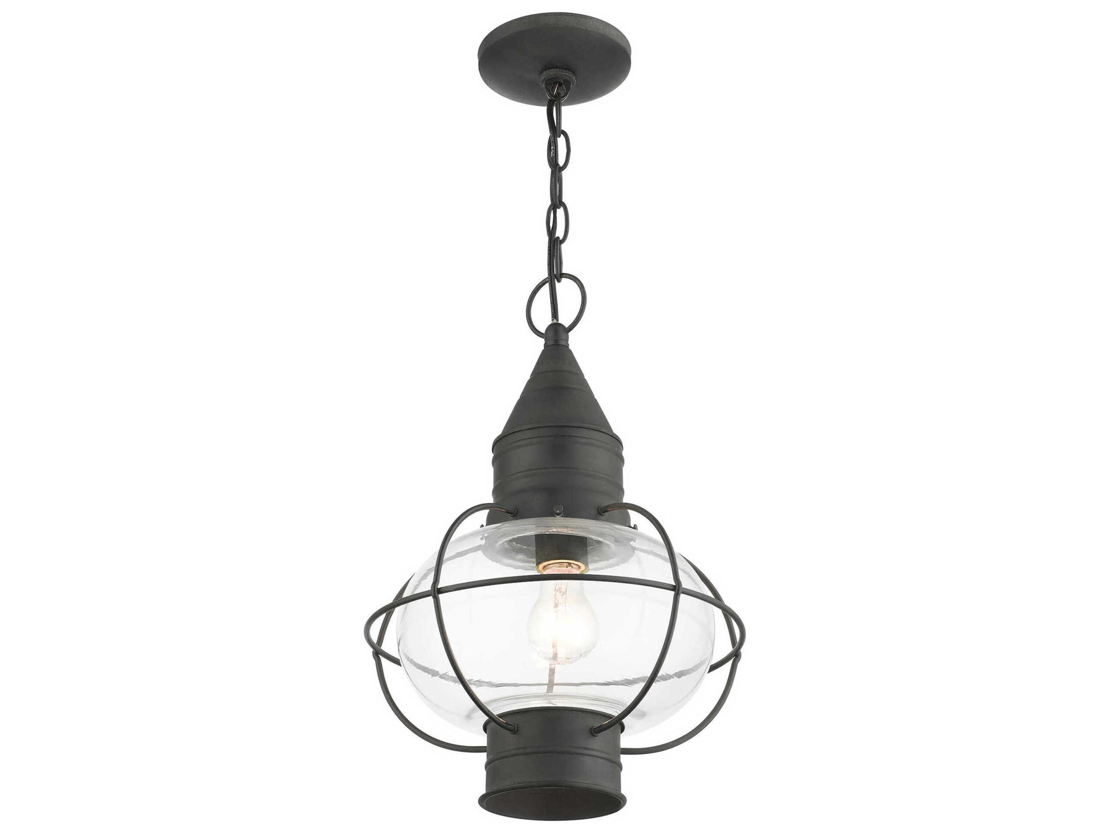 Livex Lighting Newburyport 1 - Light Outdoor Hanging Light