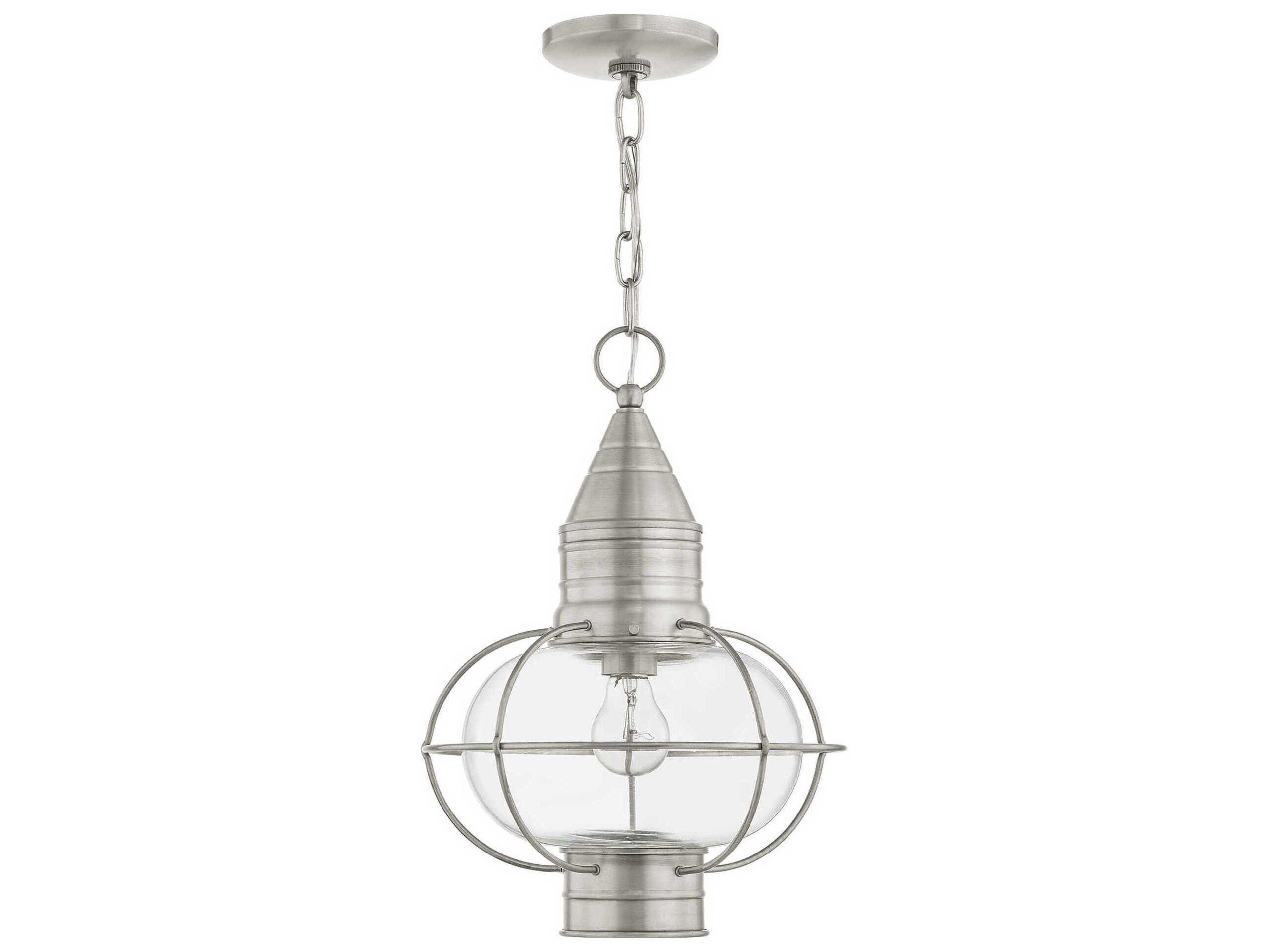 Livex Lighting Newburyport 1 - Light Outdoor Hanging Light