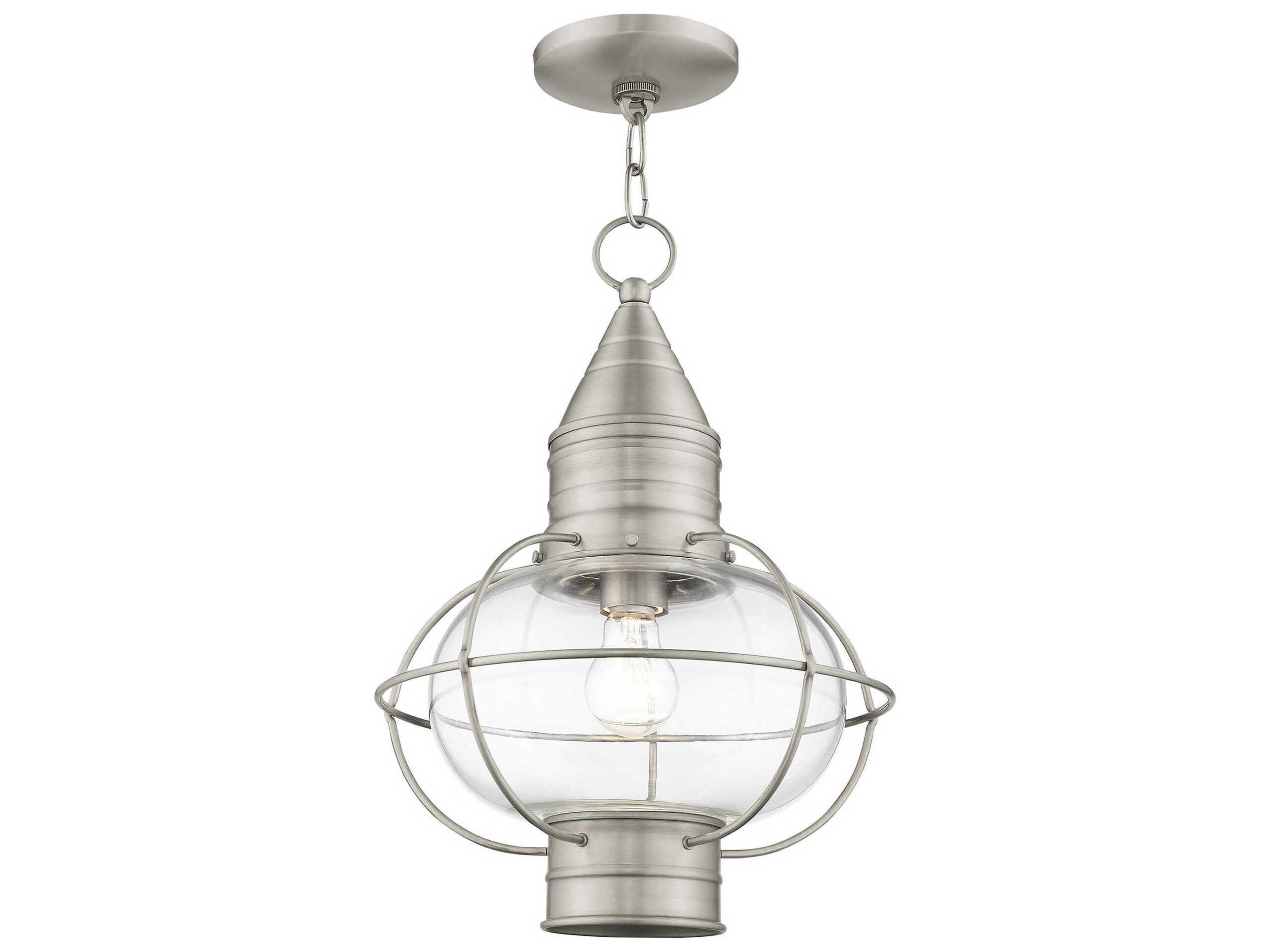 Livex Lighting Newburyport 1 - Light Outdoor Hanging Light