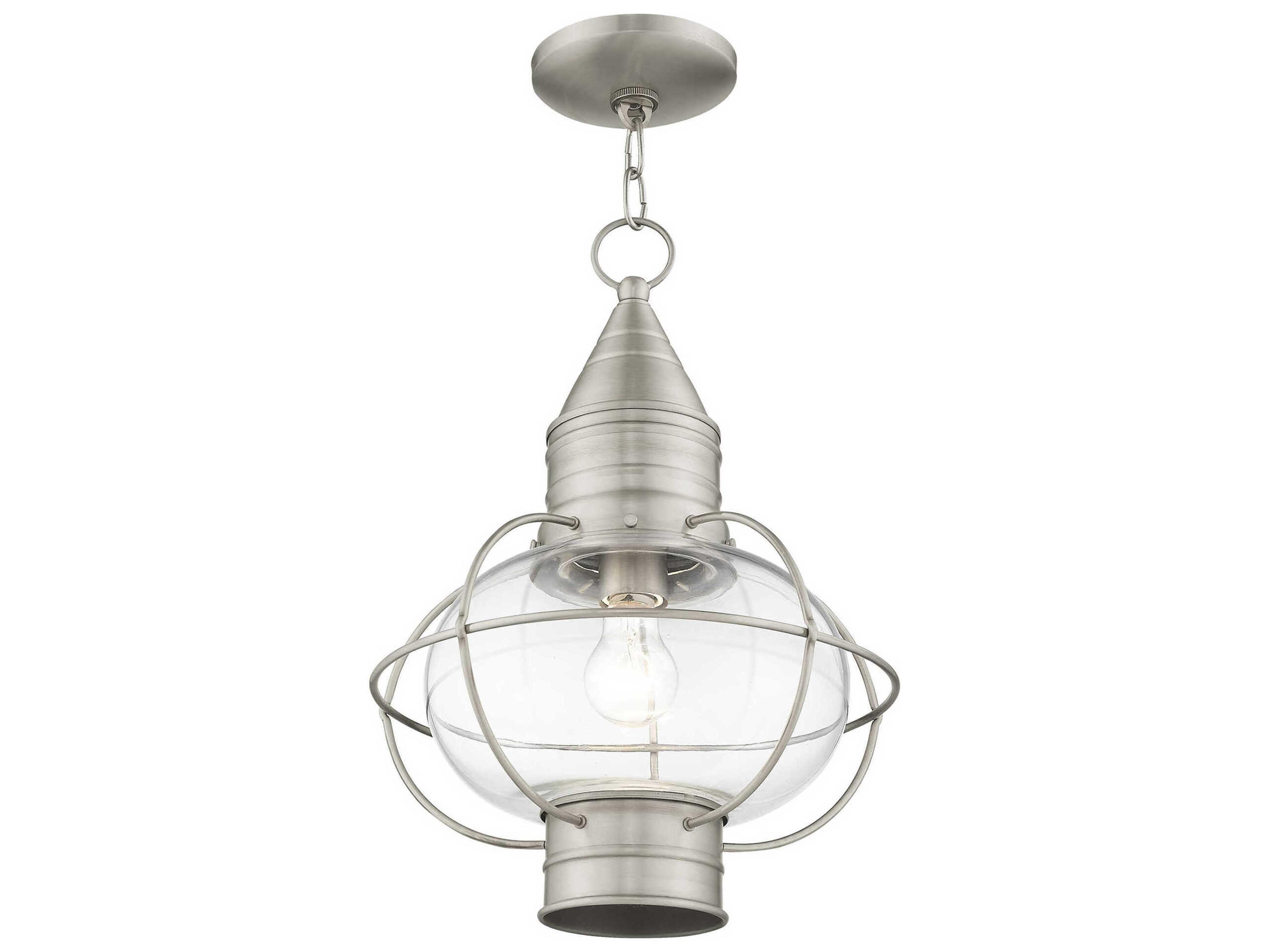 Livex Lighting Newburyport 1 - Light Outdoor Hanging Light