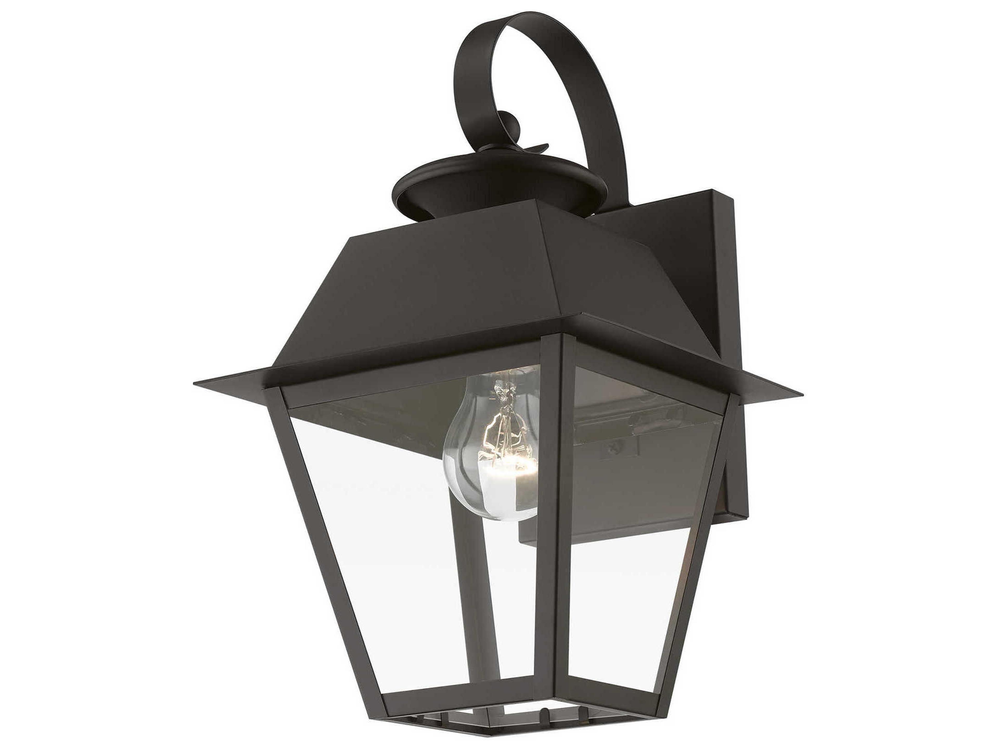 Livex Lighting Wentworth Finish Cluster 1 - Light Outdoor Wall Light