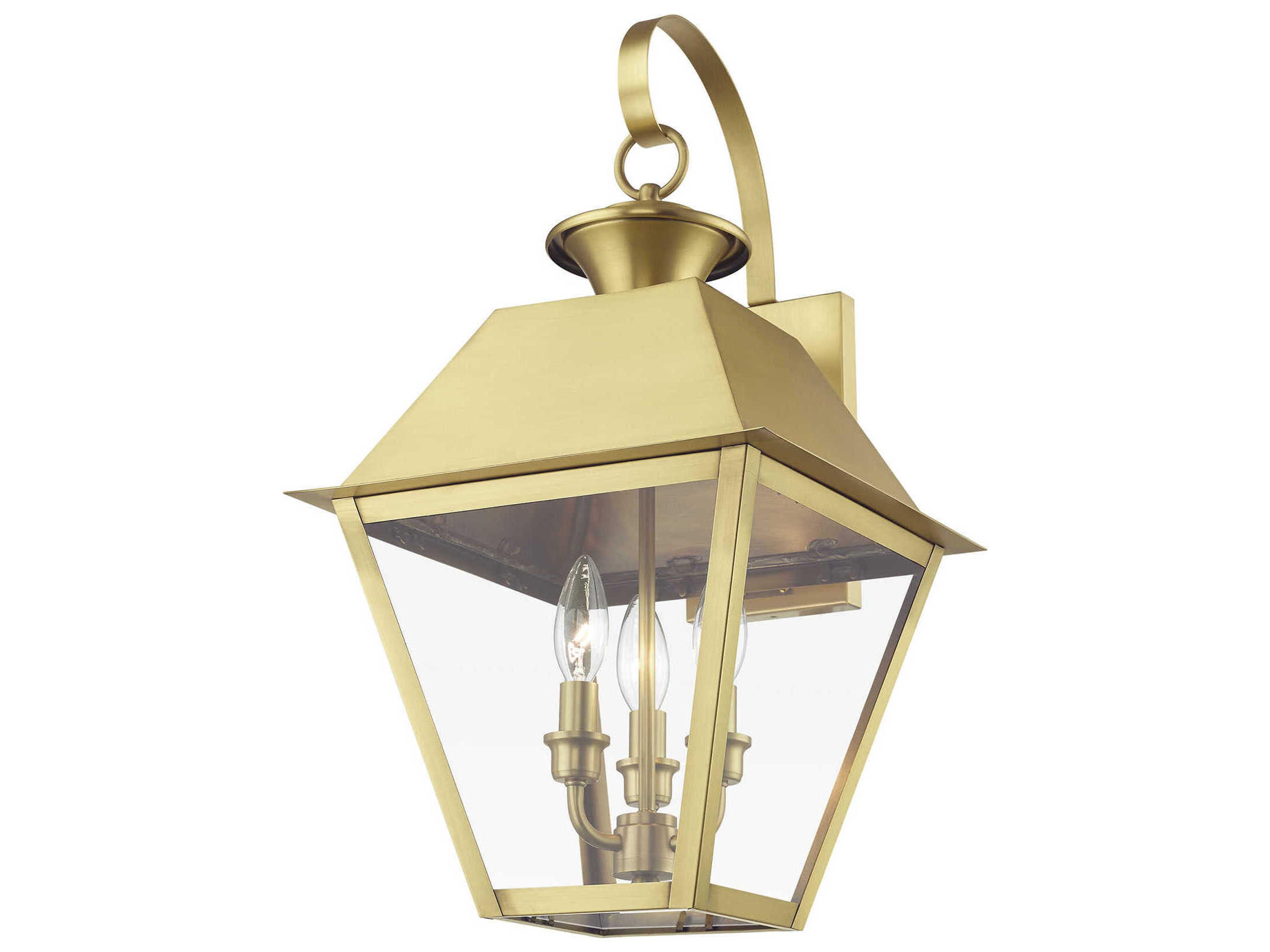 Livex Lighting Wentworth 3 - Light Outdoor Wall Light