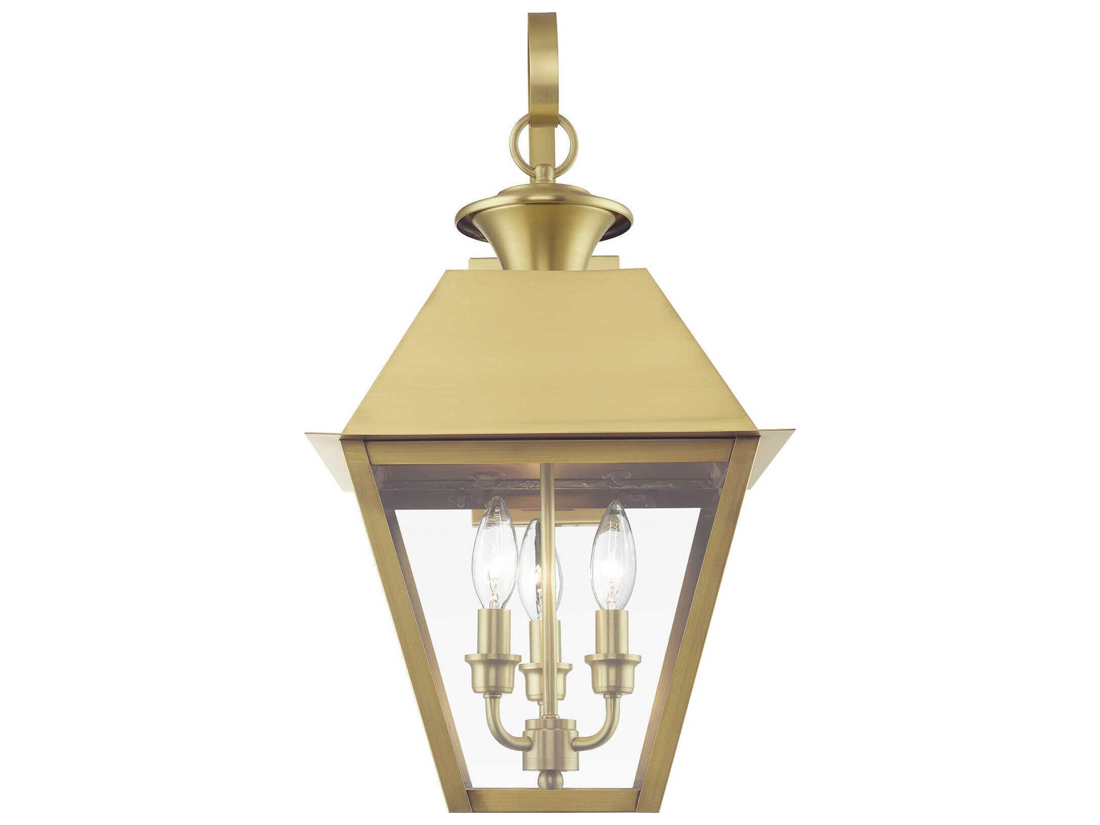 Livex Lighting Wentworth 3 - Light Outdoor Wall Light