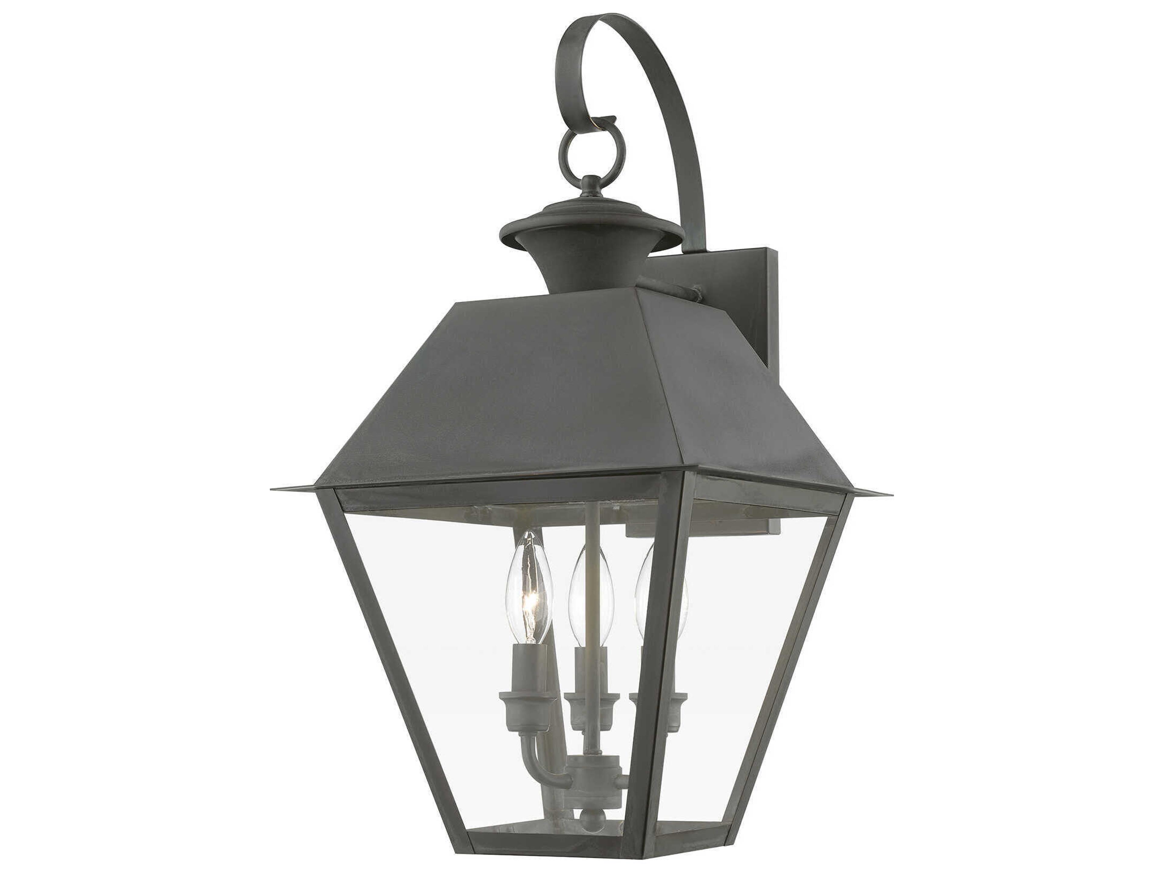 Wentworth 3 - Light Outdoor Wall Light