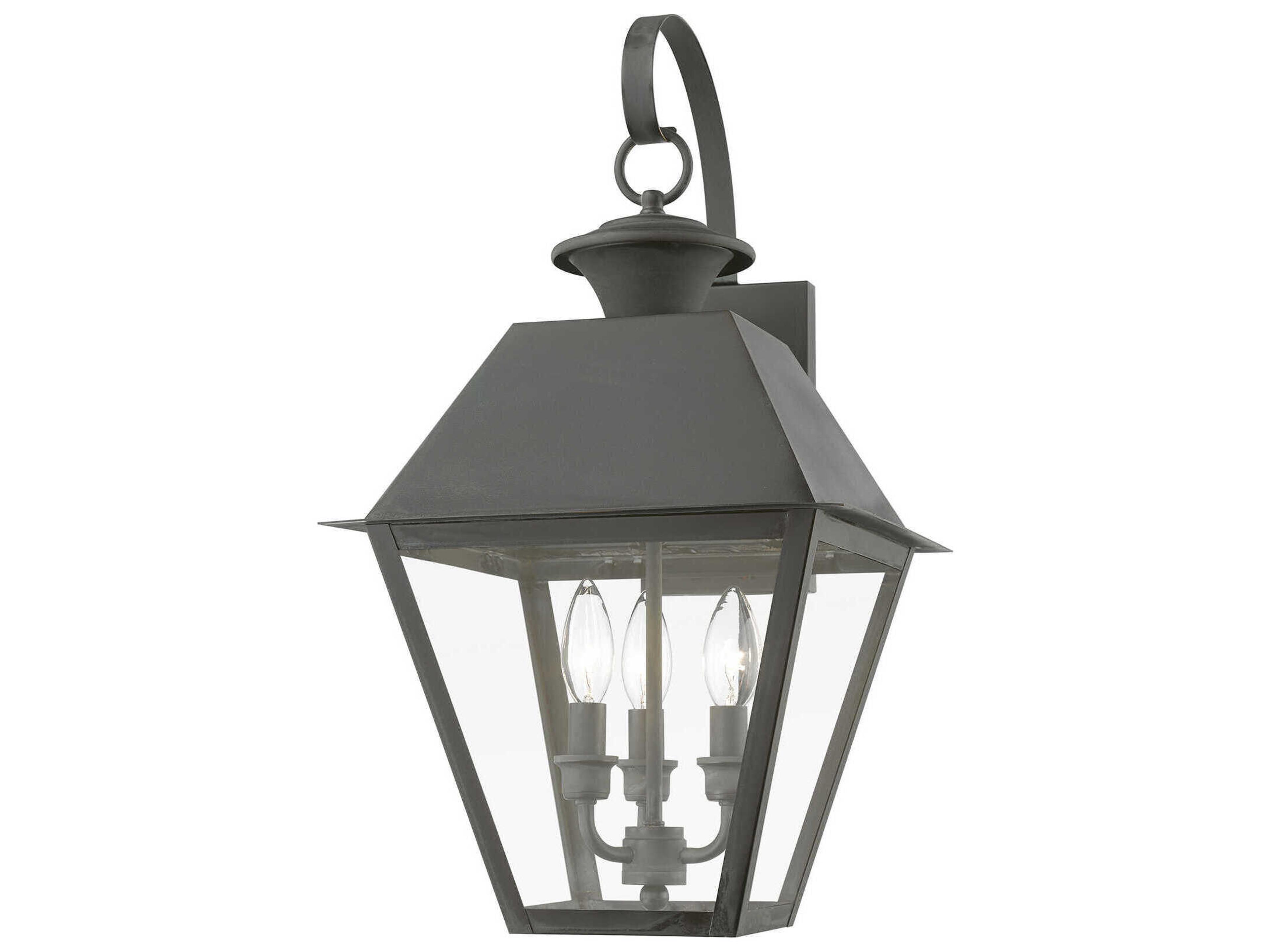 Livex Lighting Wentworth 3 - Light Outdoor Wall Light