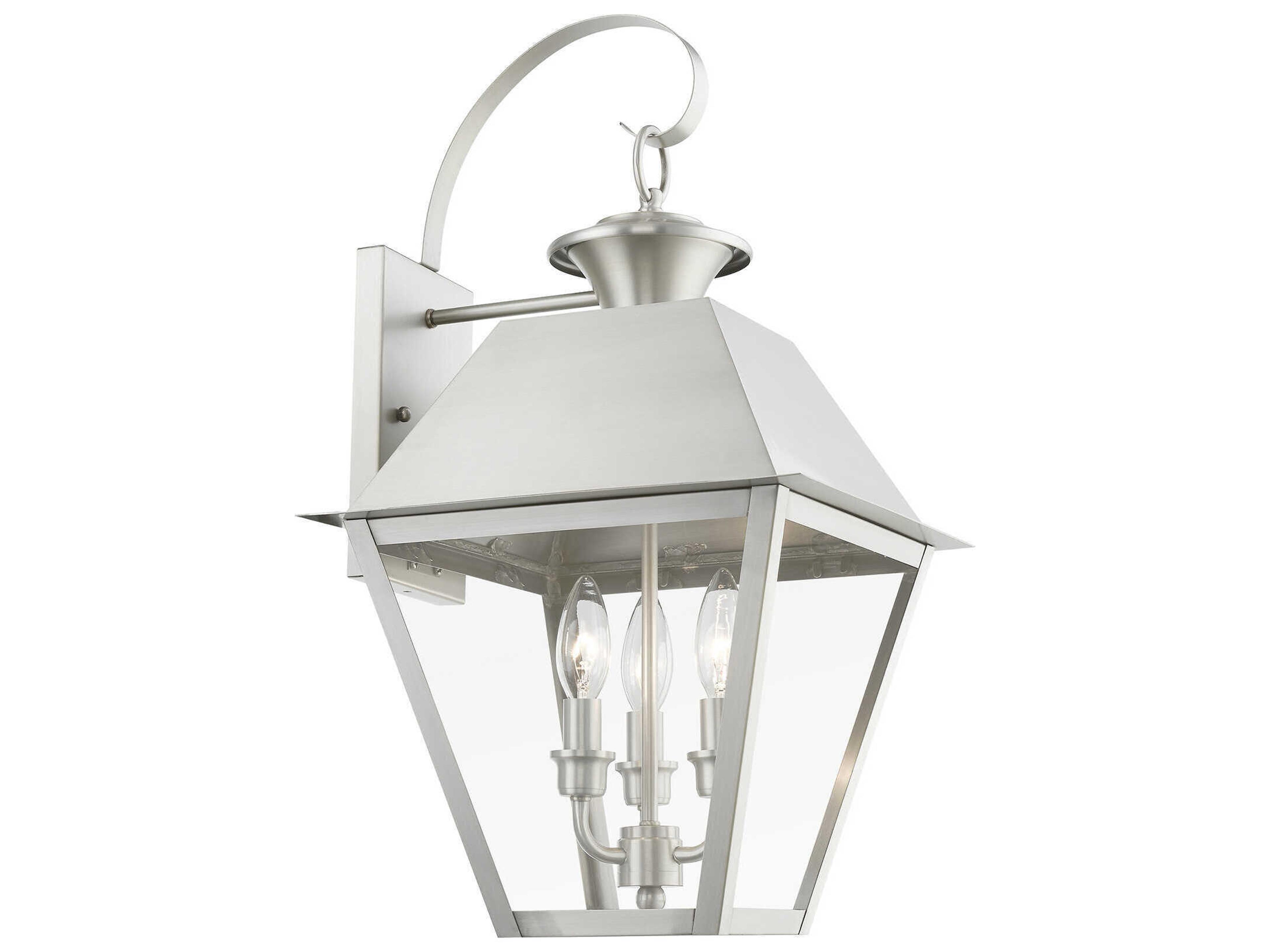 Livex Lighting Wentworth 3 - Light Outdoor Wall Light