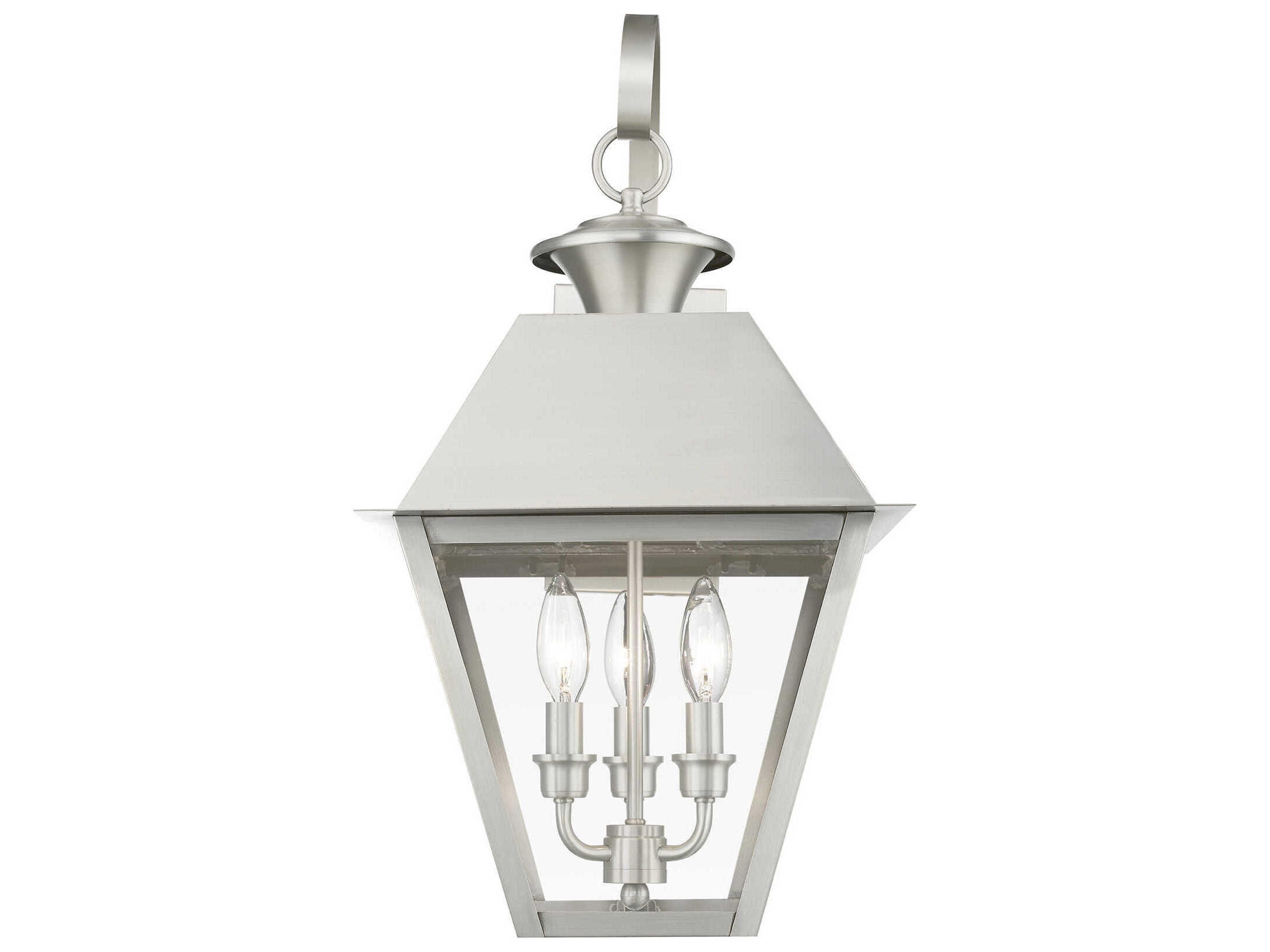 Livex Lighting Wentworth 3 - Light Outdoor Wall Light