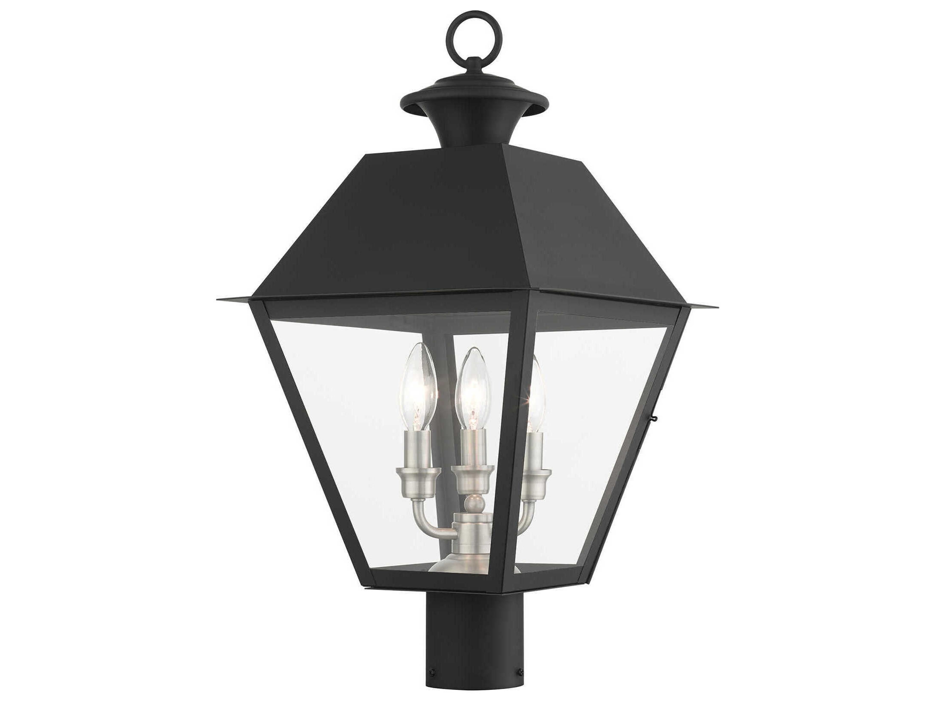 Mansfield 3 - Light Outdoor Post Light