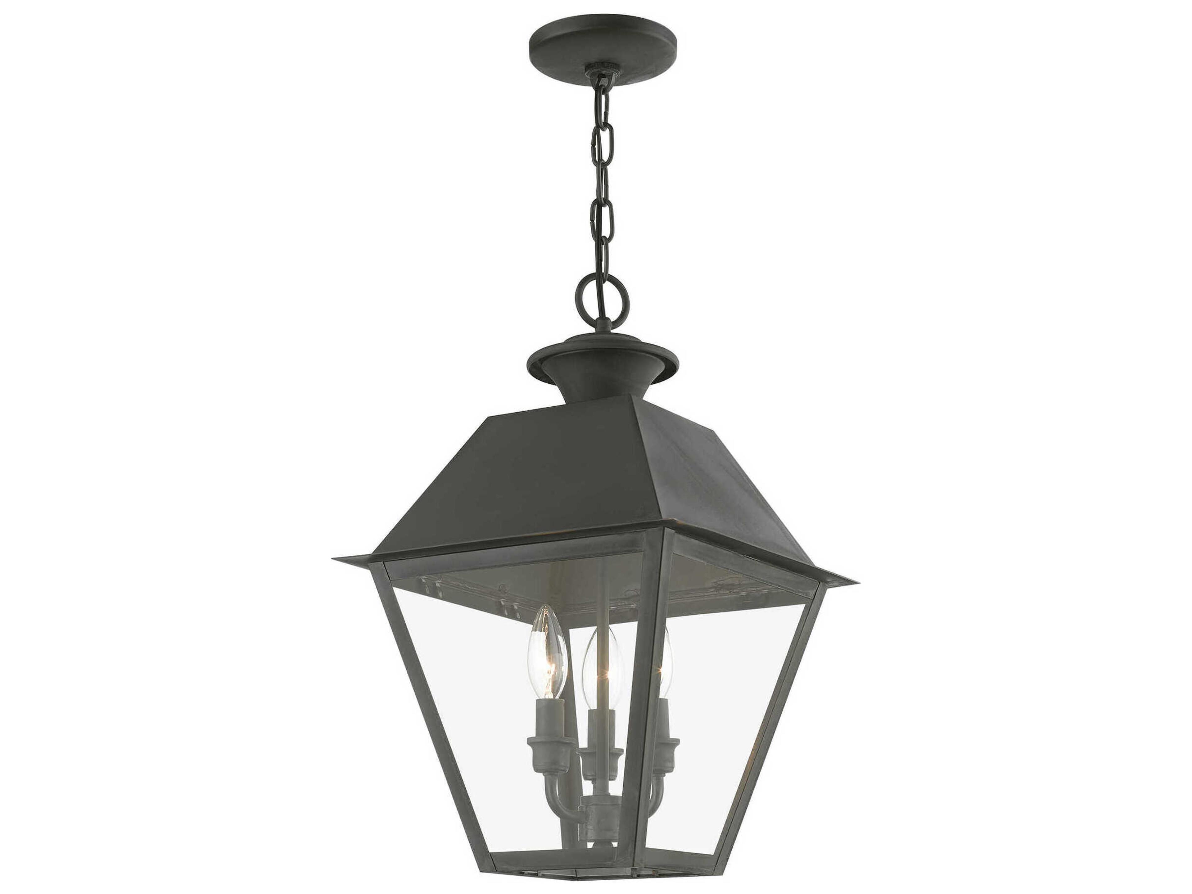 Livex Lighting Wentworth 3 - Light Outdoor Hanging Light