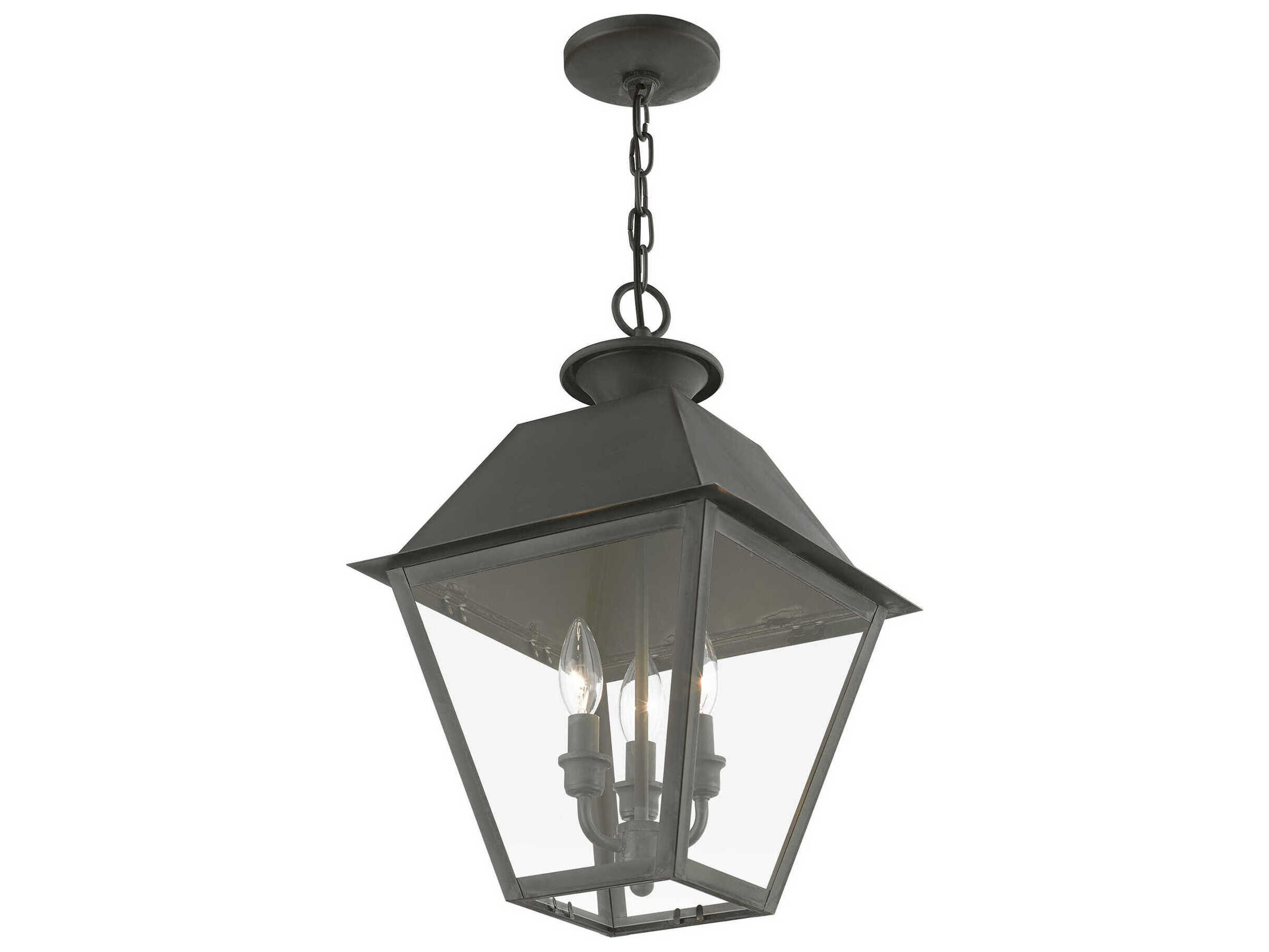 Livex Lighting Wentworth 3 - Light Outdoor Hanging Light
