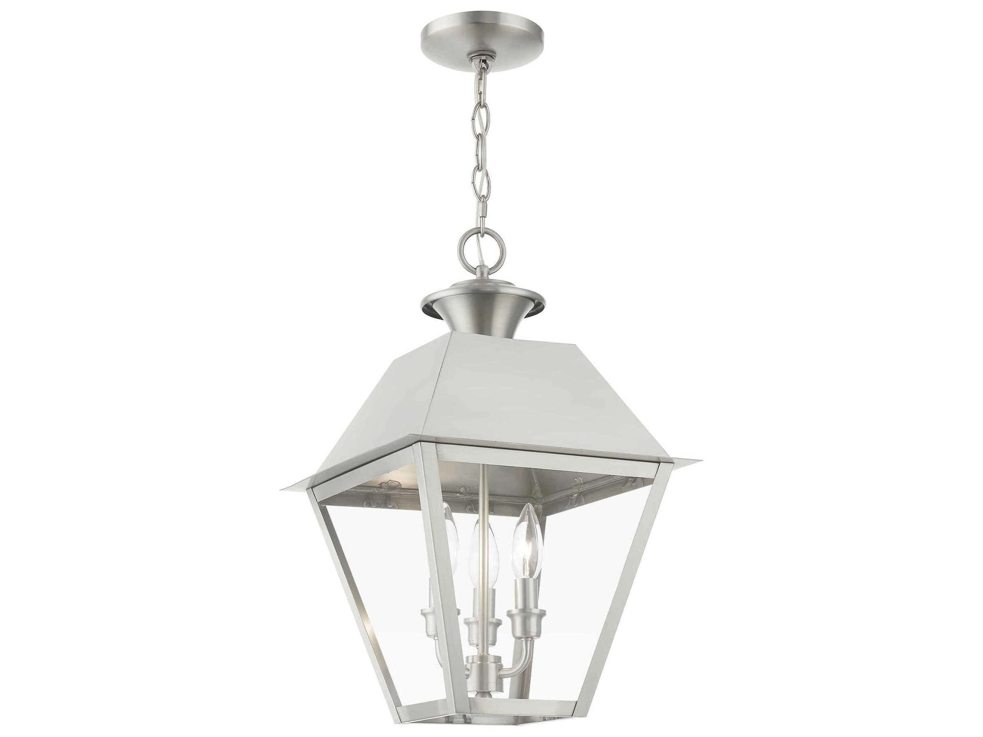 Livex Lighting Wentworth 3 - Light Outdoor Hanging Light