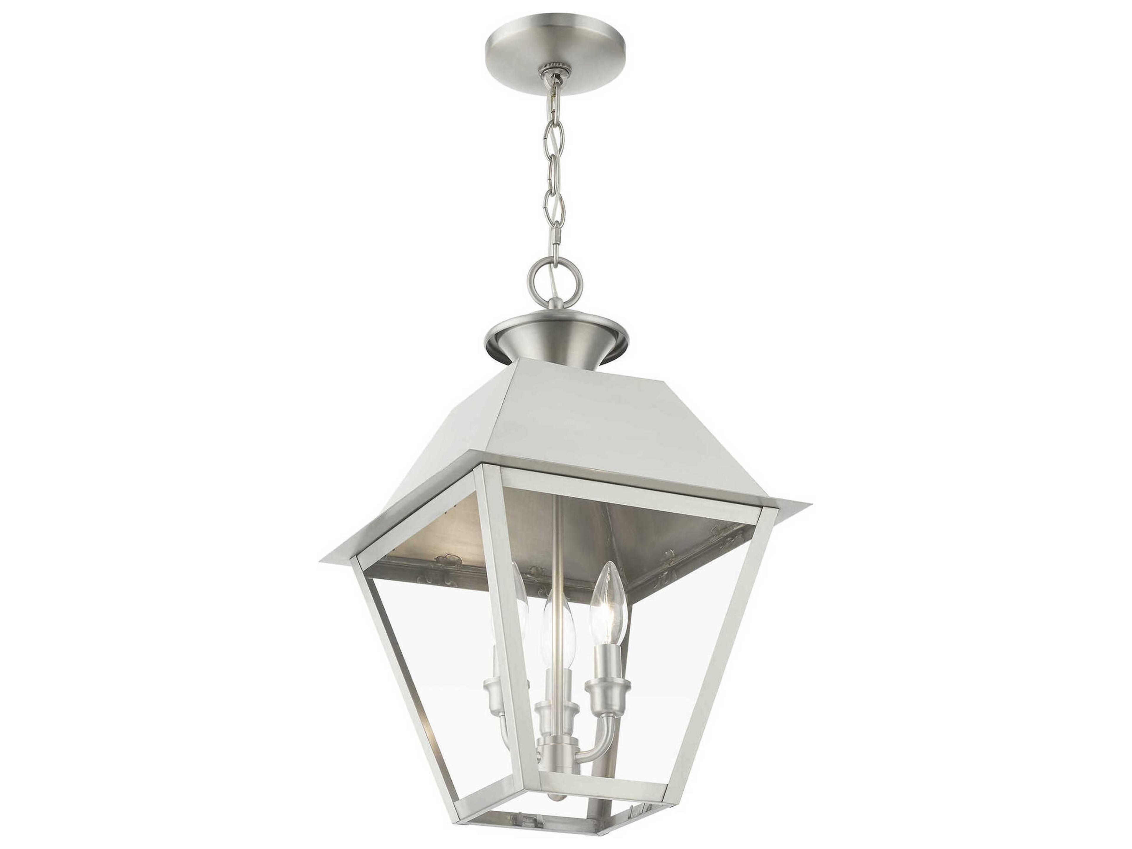 Livex Lighting Wentworth 3 - Light Outdoor Hanging Light