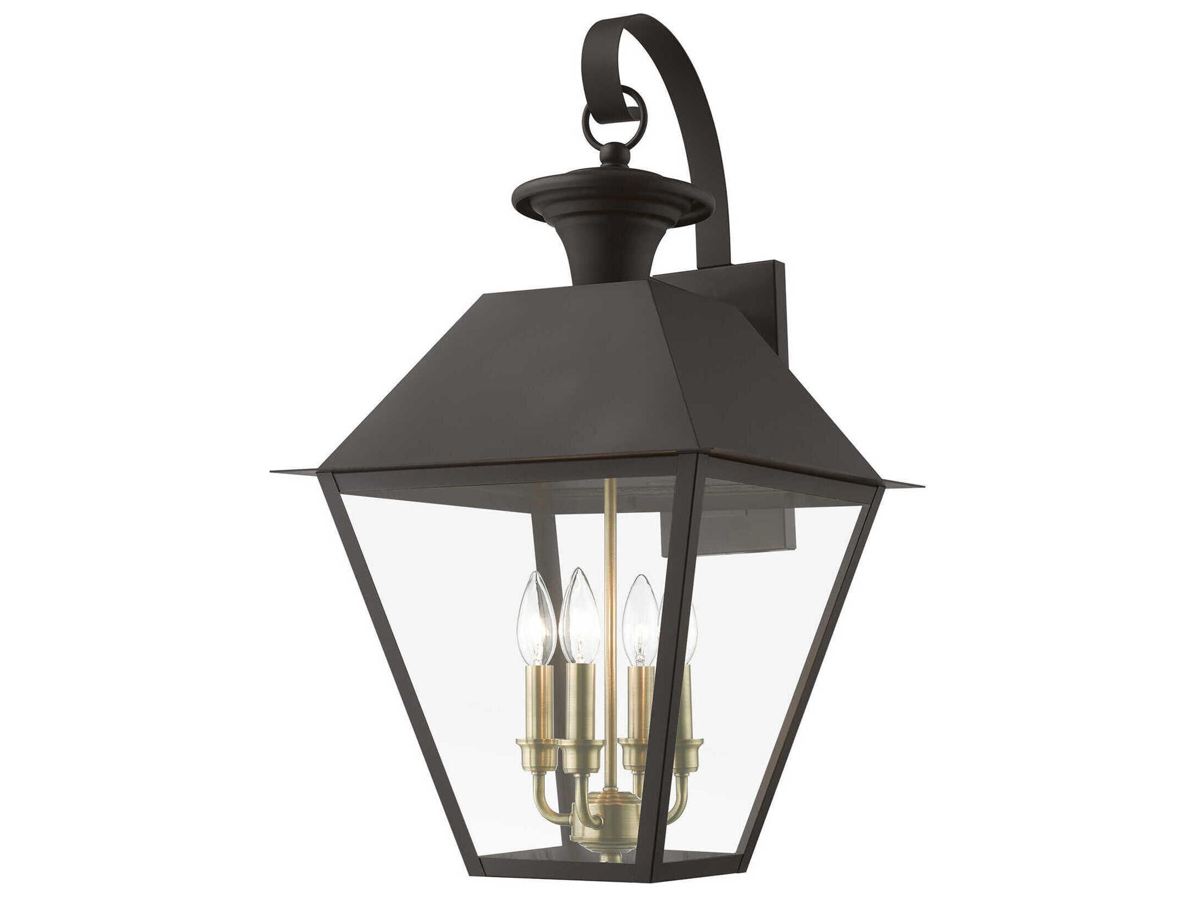 Wentworth Finish Cluster 4 - Light Outdoor Wall Light