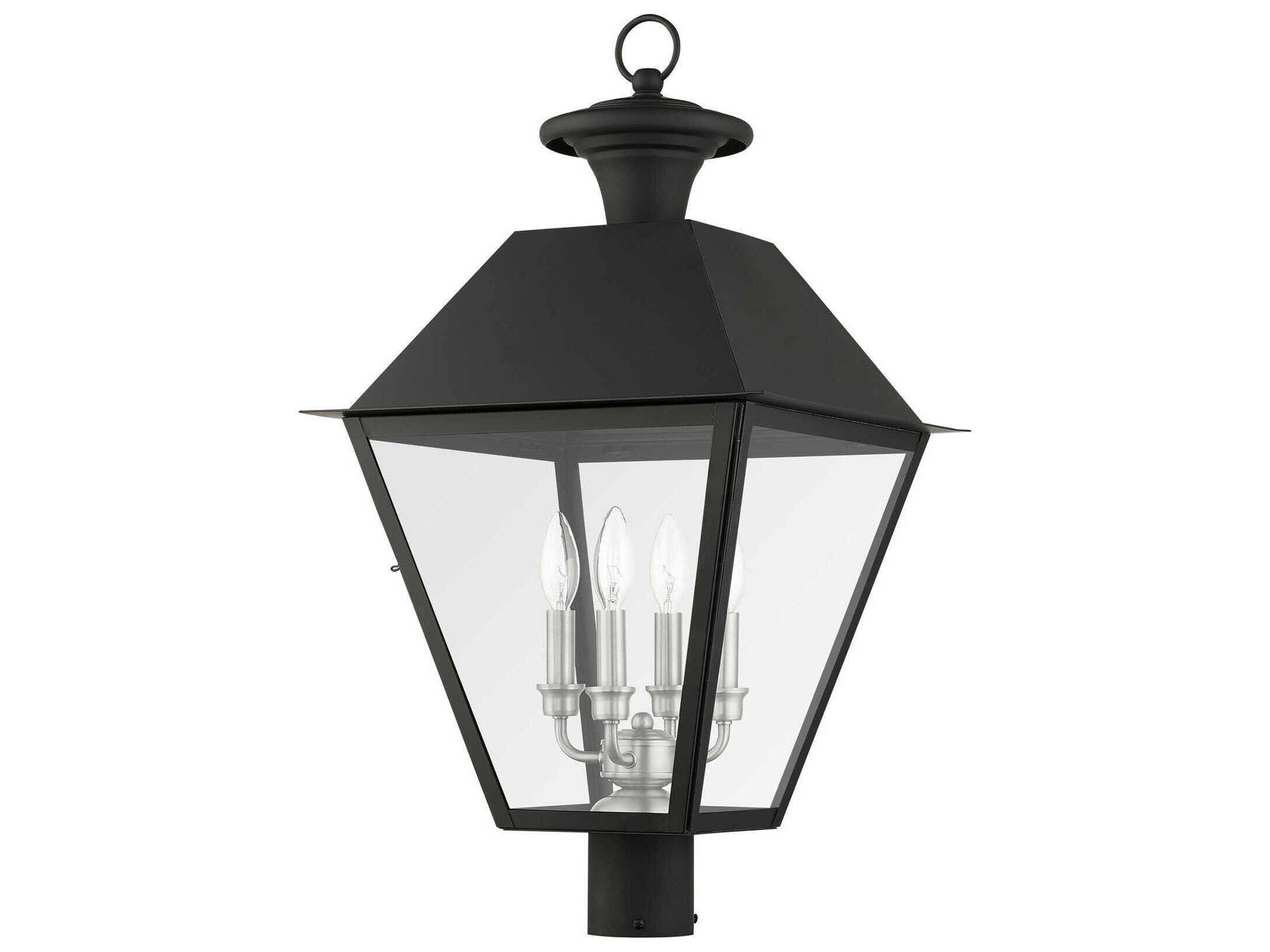 Livex Lighting Mansfield 4 - Light Outdoor Post Light