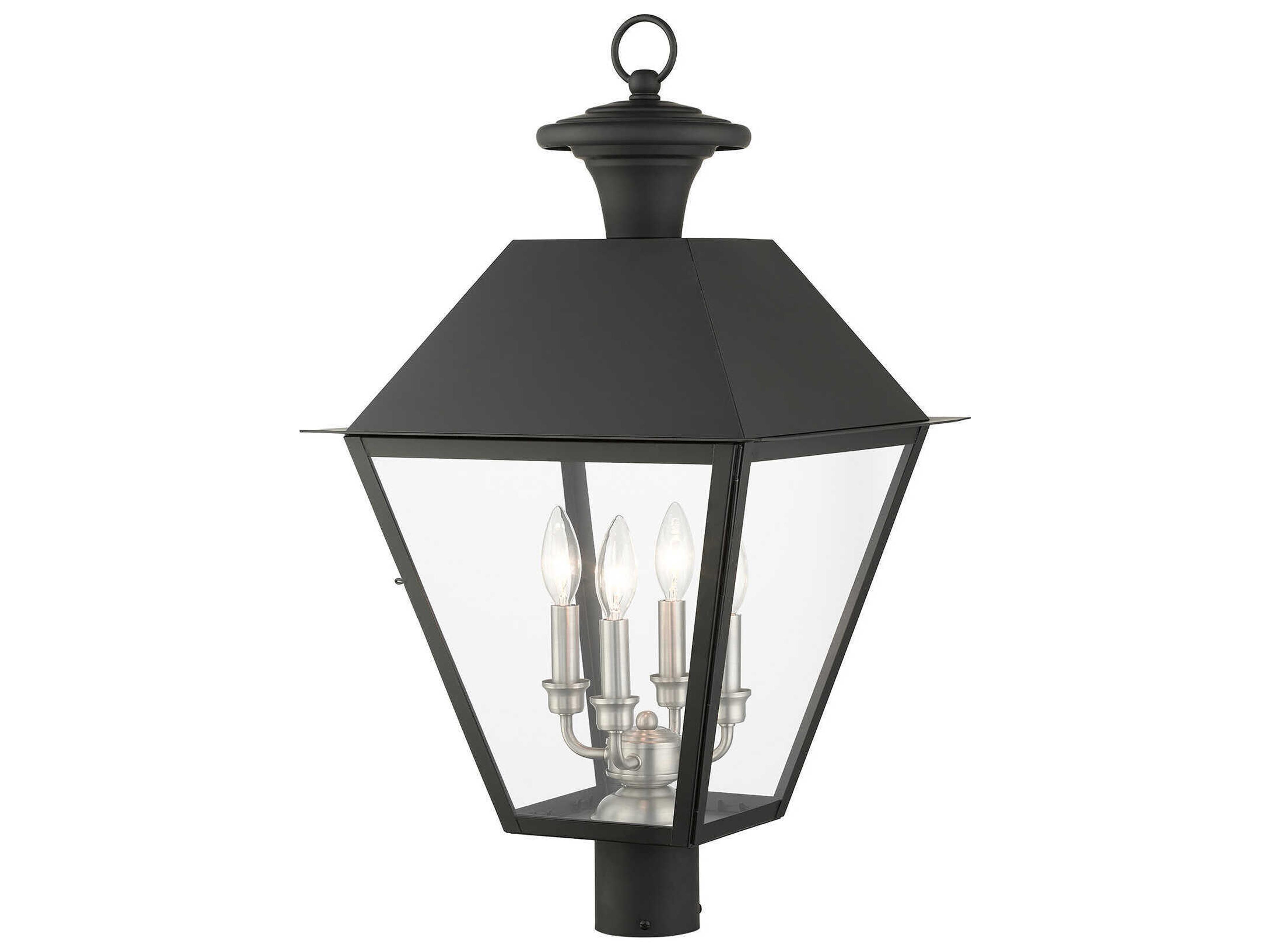 Livex Lighting Mansfield 4 - Light Outdoor Post Light