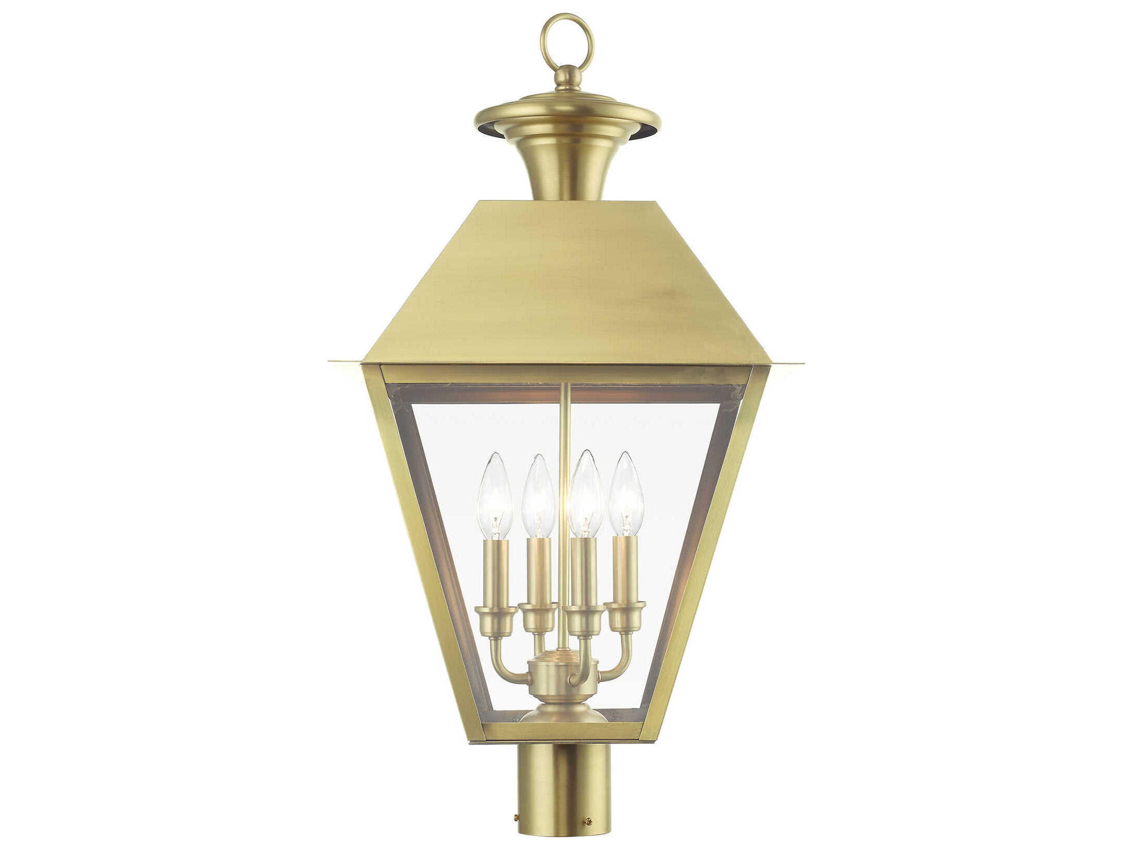 Livex Lighting Wentworth 4 - Light Outdoor Post Light