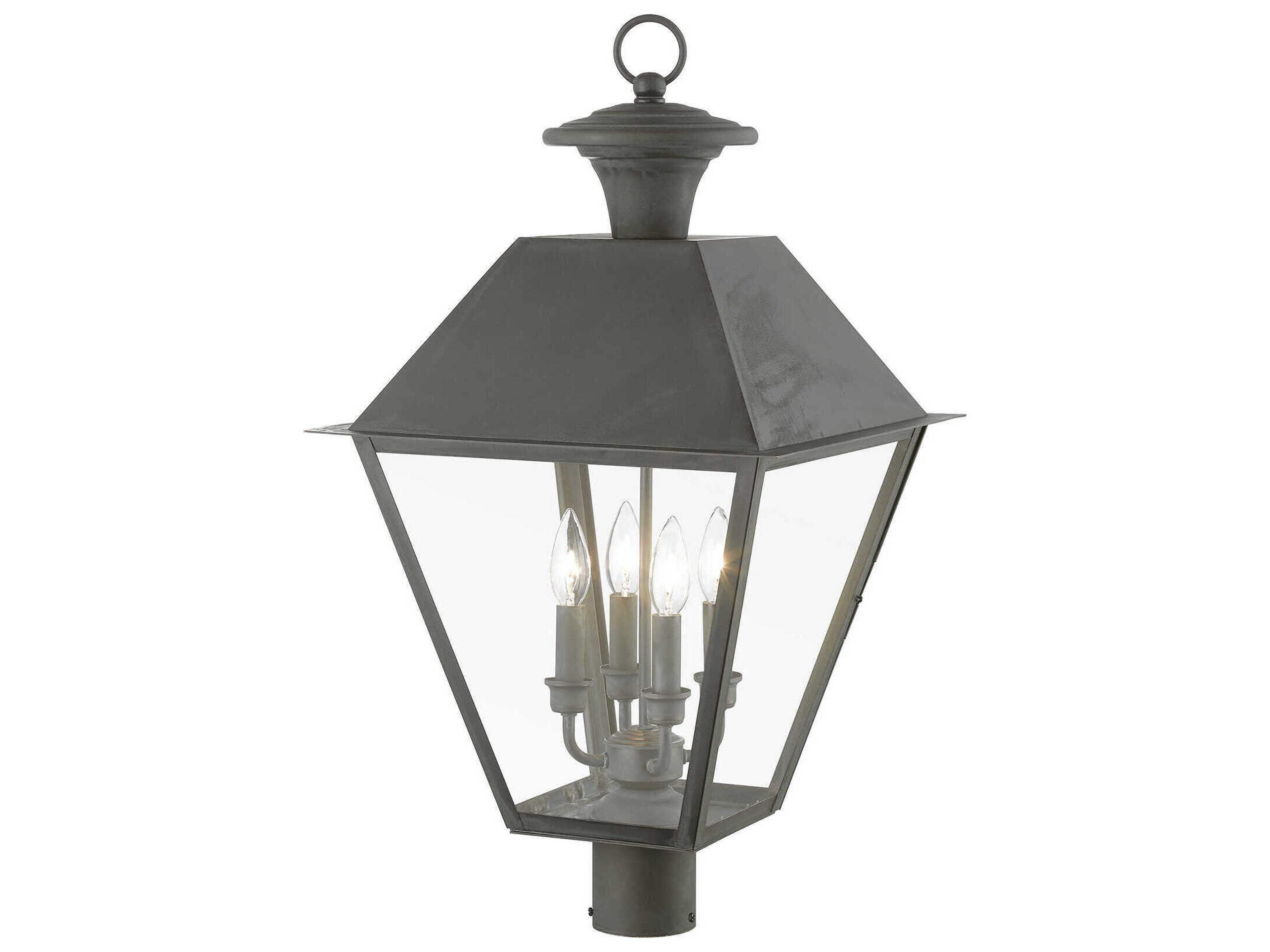 Livex Lighting Wentworth 4 - Light Outdoor Post Light