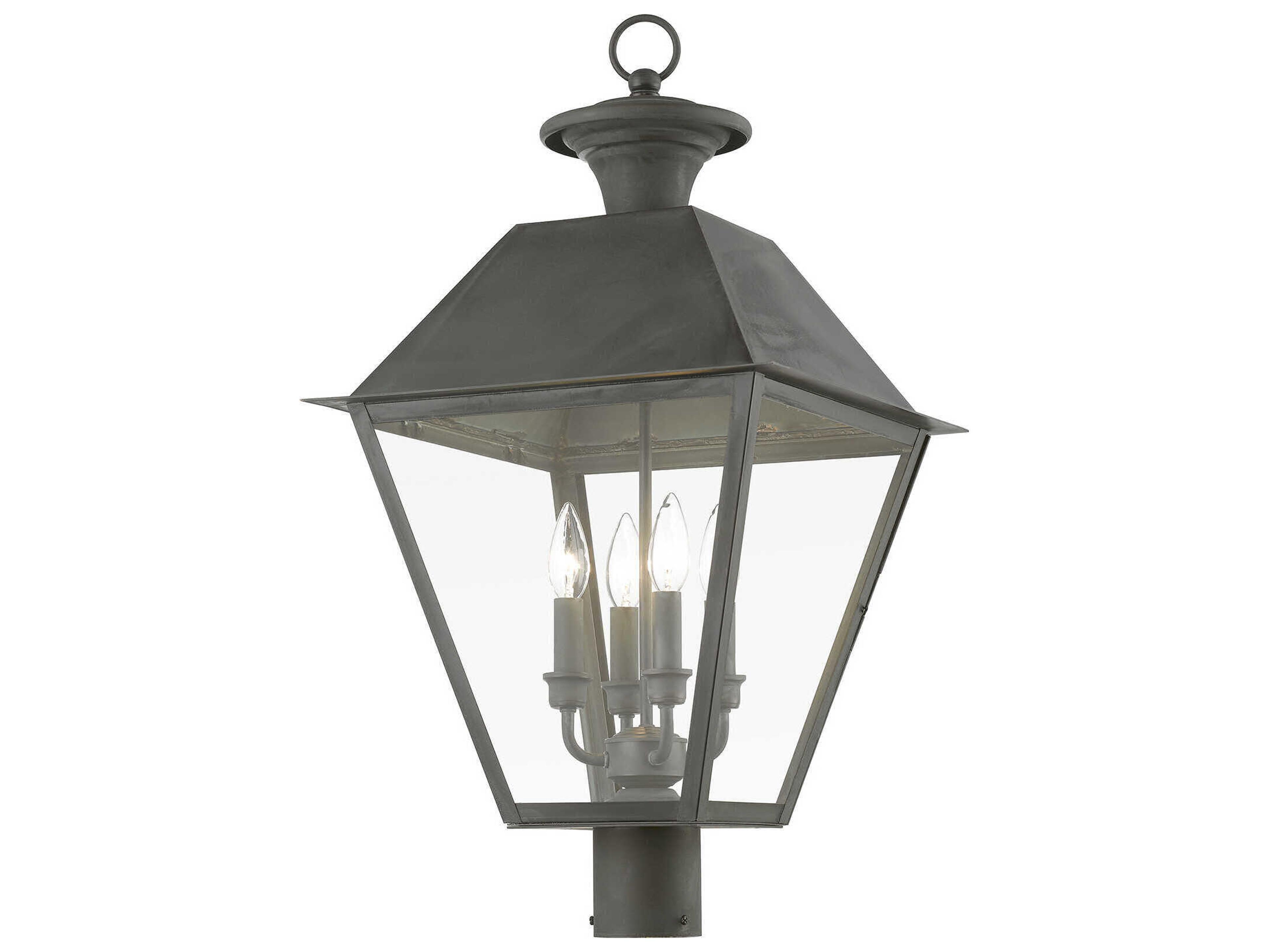 Livex Lighting Wentworth 4 - Light Outdoor Post Light