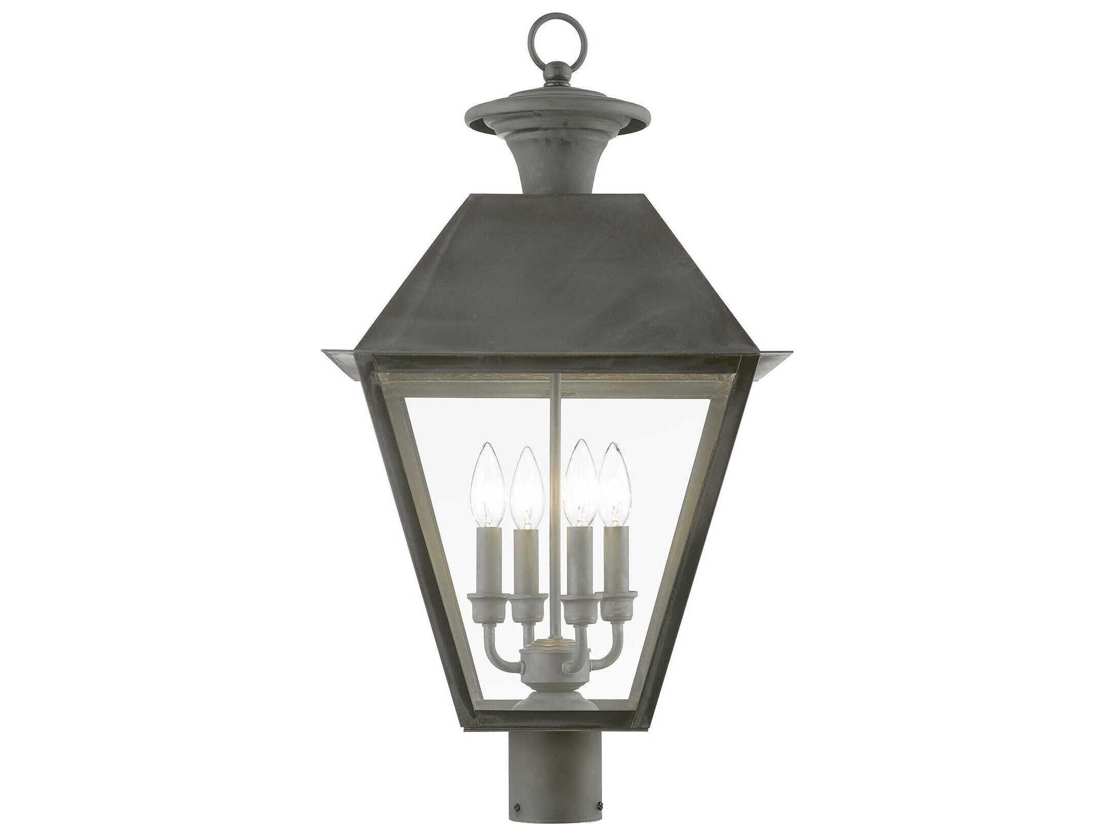 Livex Lighting Wentworth 4 - Light Outdoor Post Light