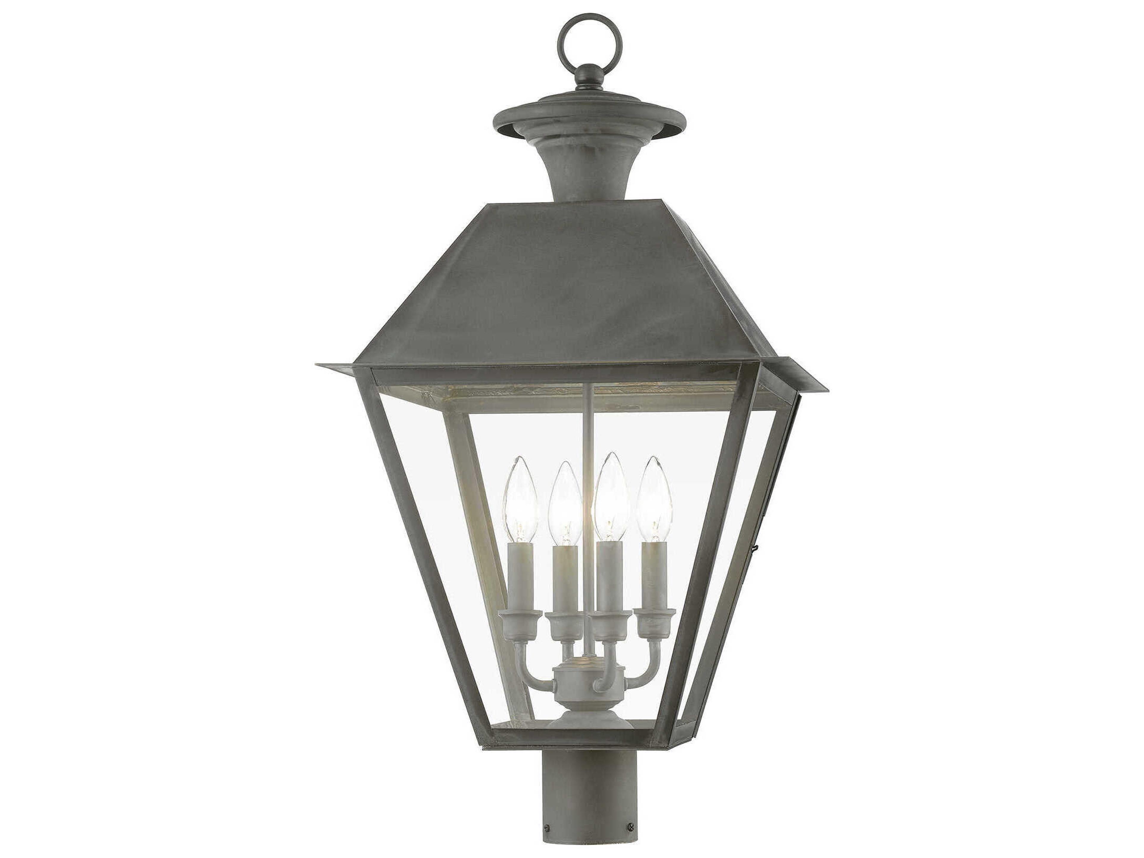 Livex Lighting Wentworth 4 - Light Outdoor Post Light