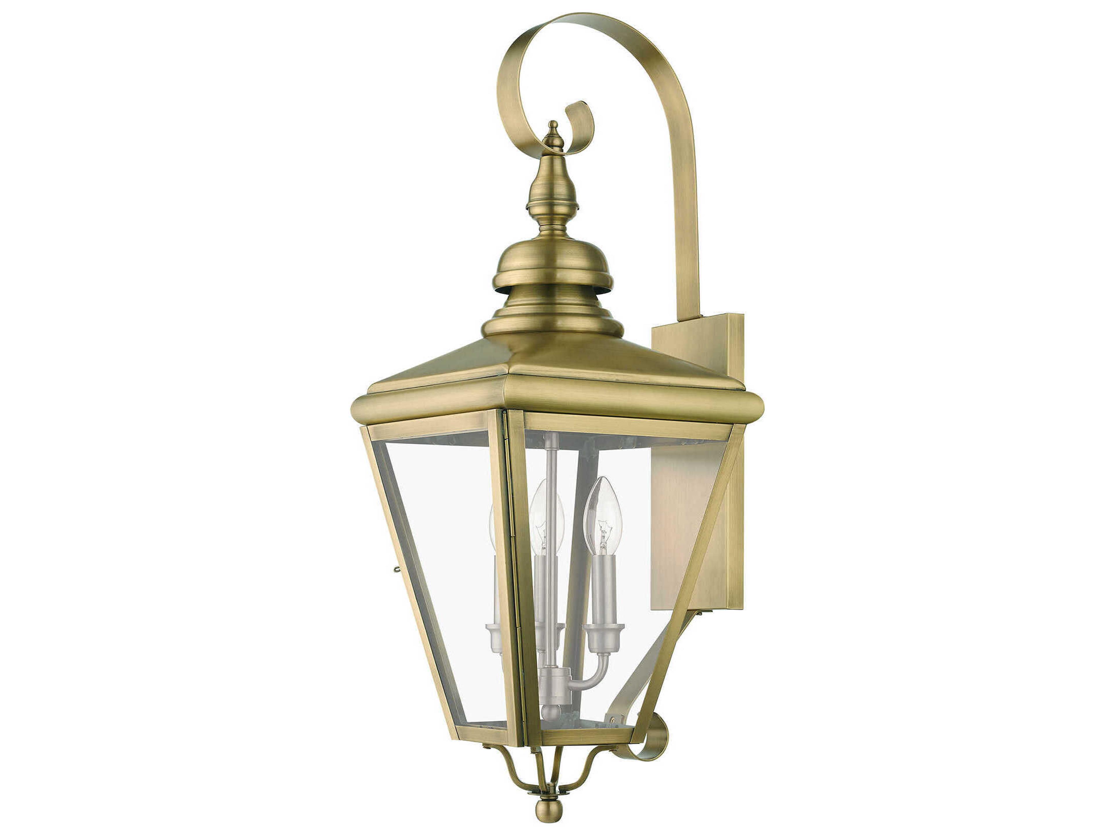 Livex Lighting Adams 3 - Light Outdoor Wall Light