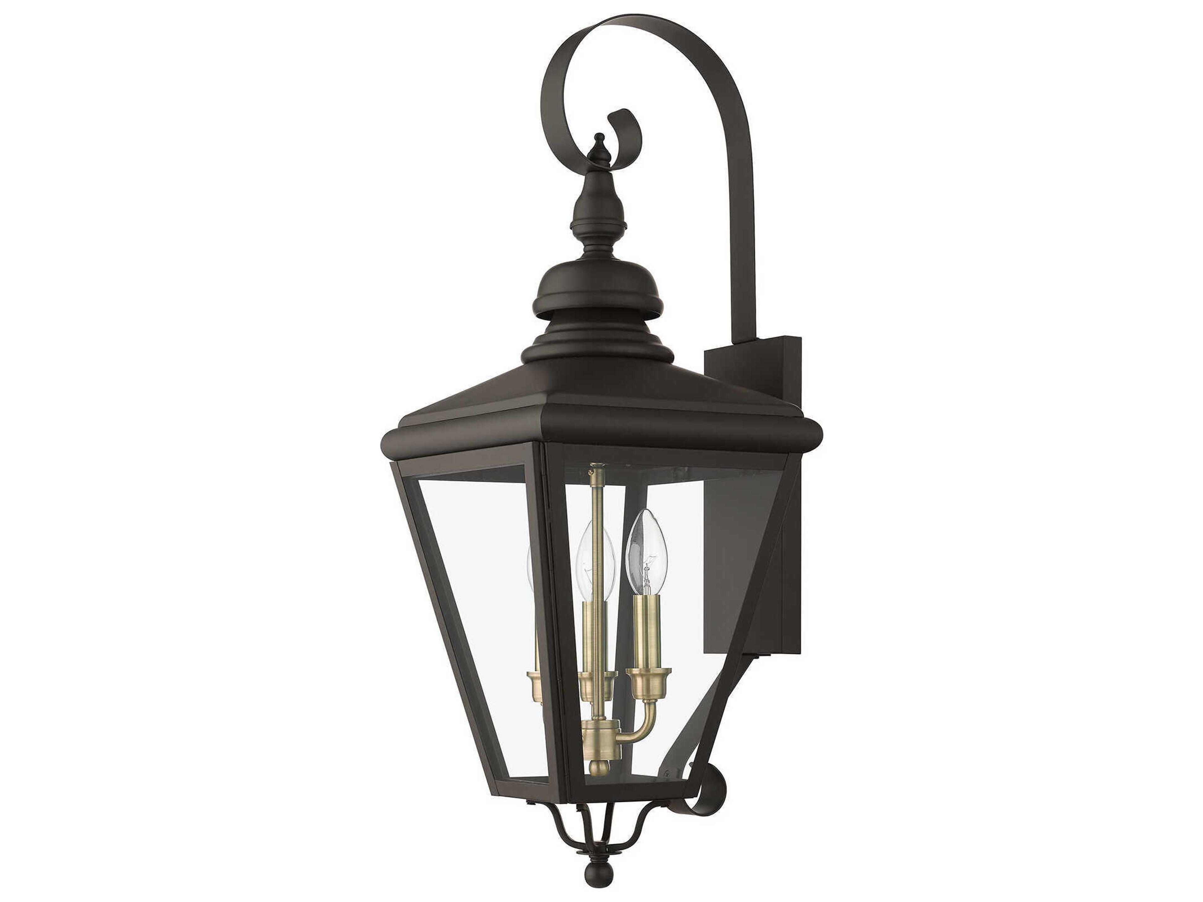 Livex Lighting Adams 3 - Light Outdoor Wall Light