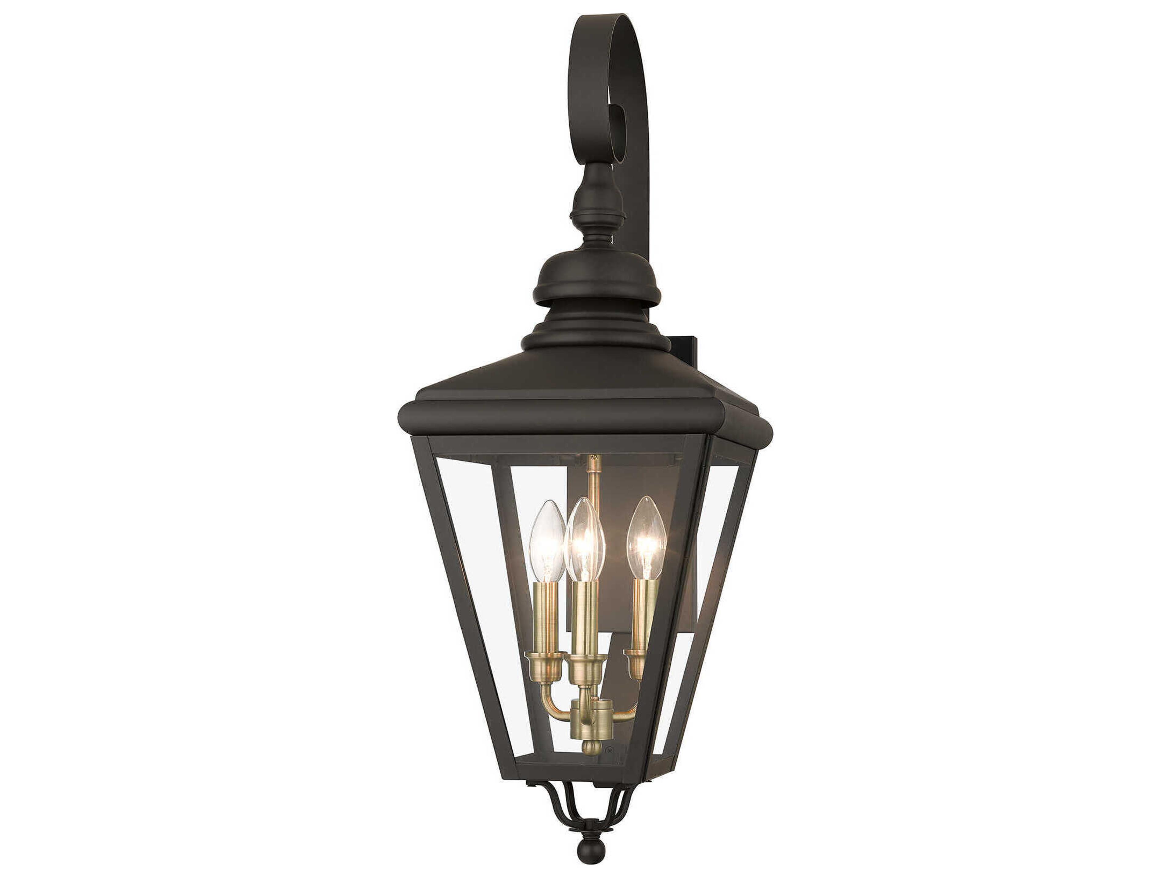 Livex Lighting Adams 3 - Light Outdoor Wall Light