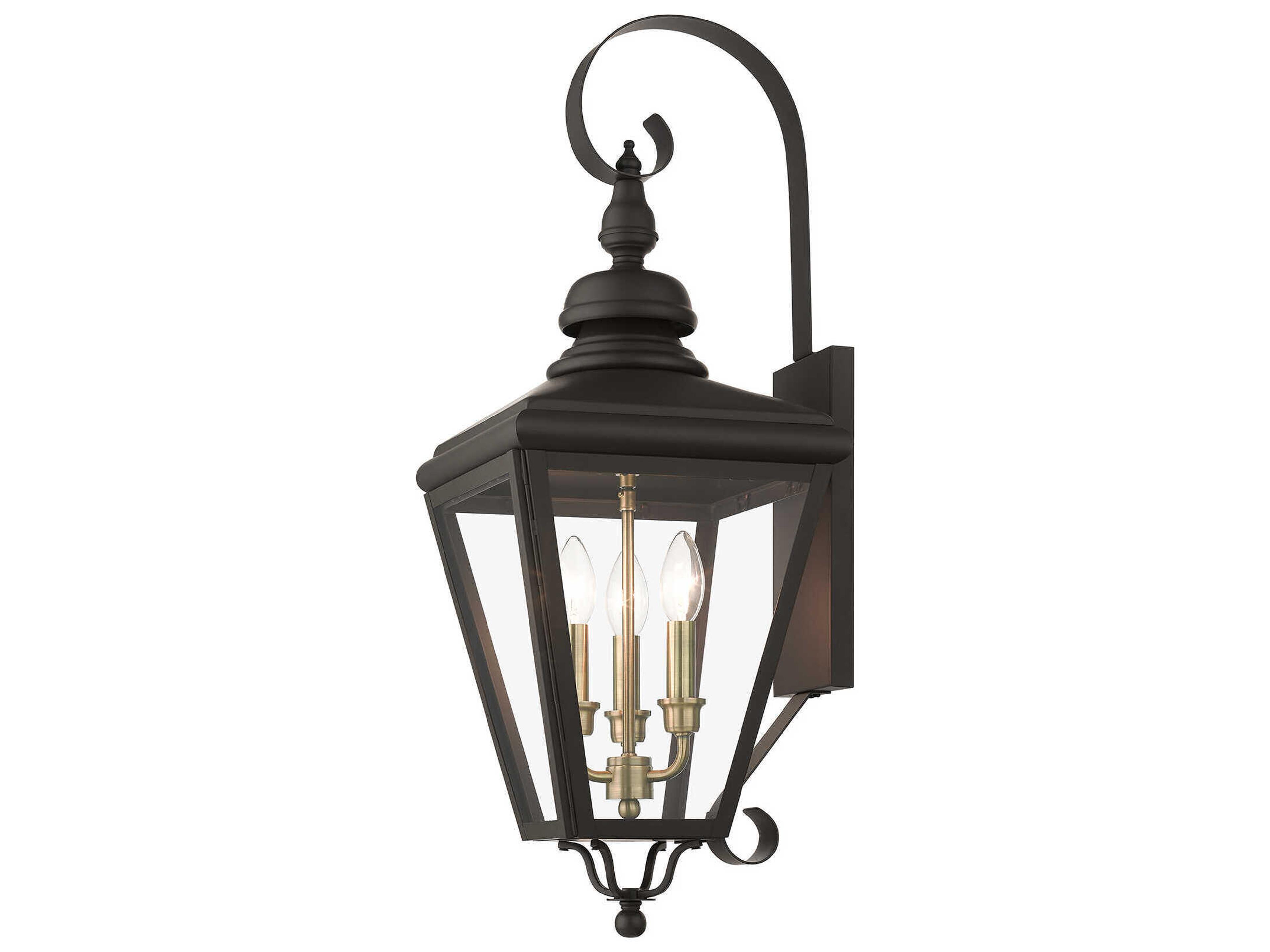 Livex Lighting Adams 3 - Light Outdoor Wall Light