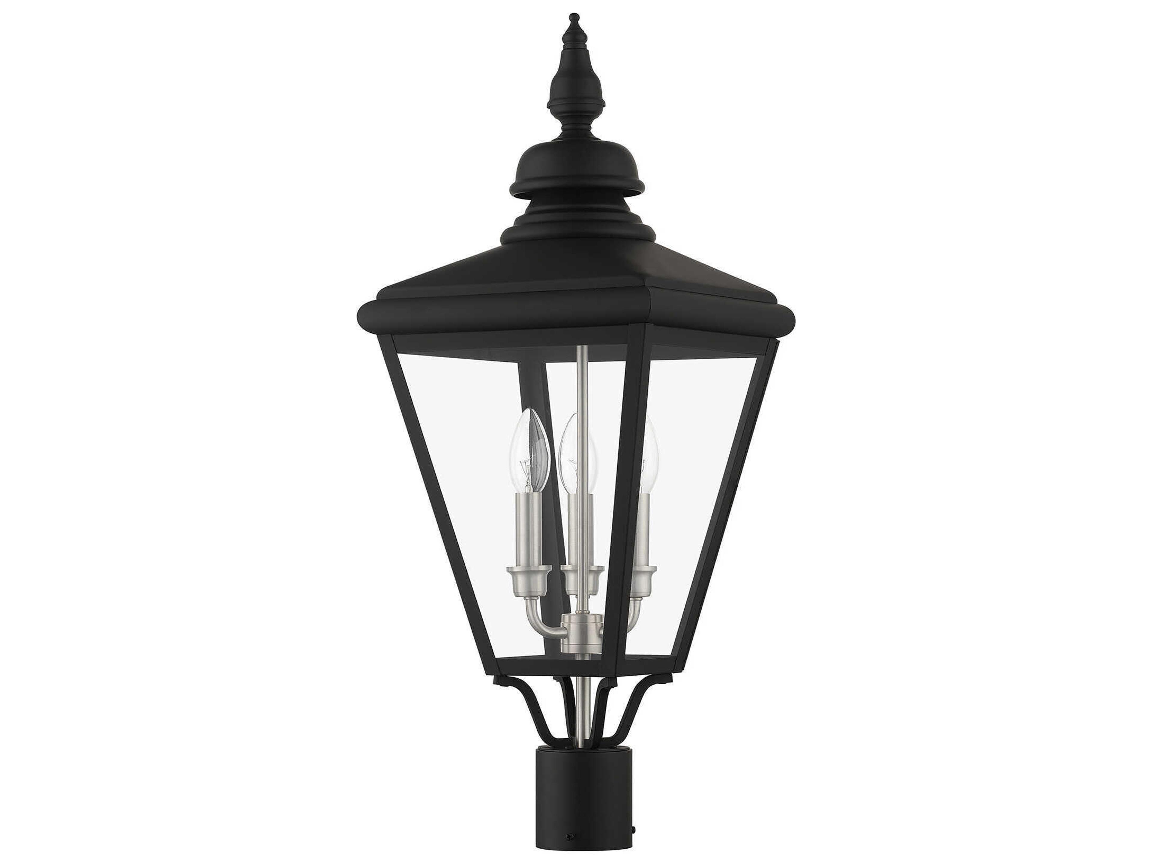Livex Lighting Adams 3 - Light Outdoor Post Light
