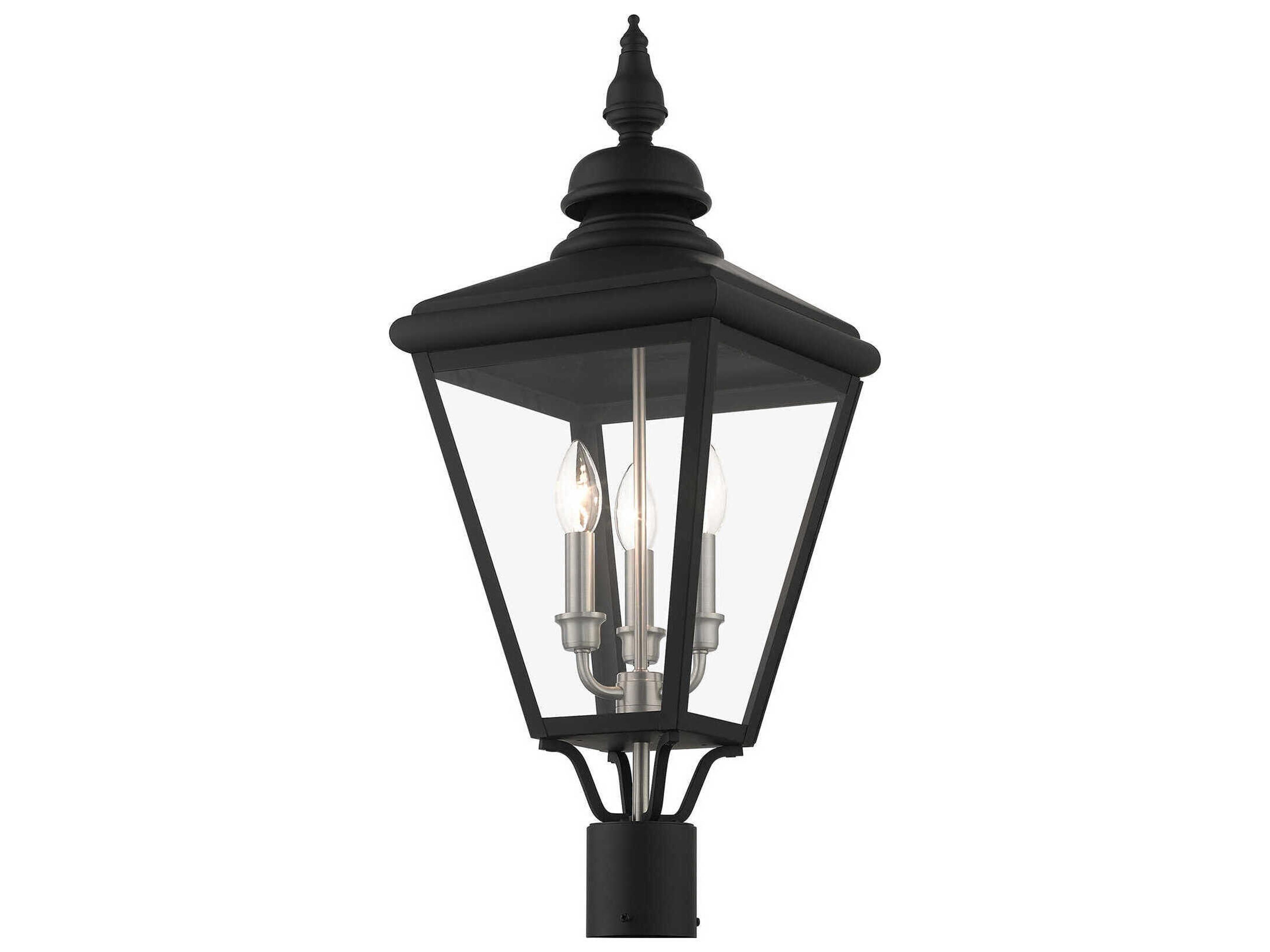 Livex Lighting Adams 3 - Light Outdoor Post Light