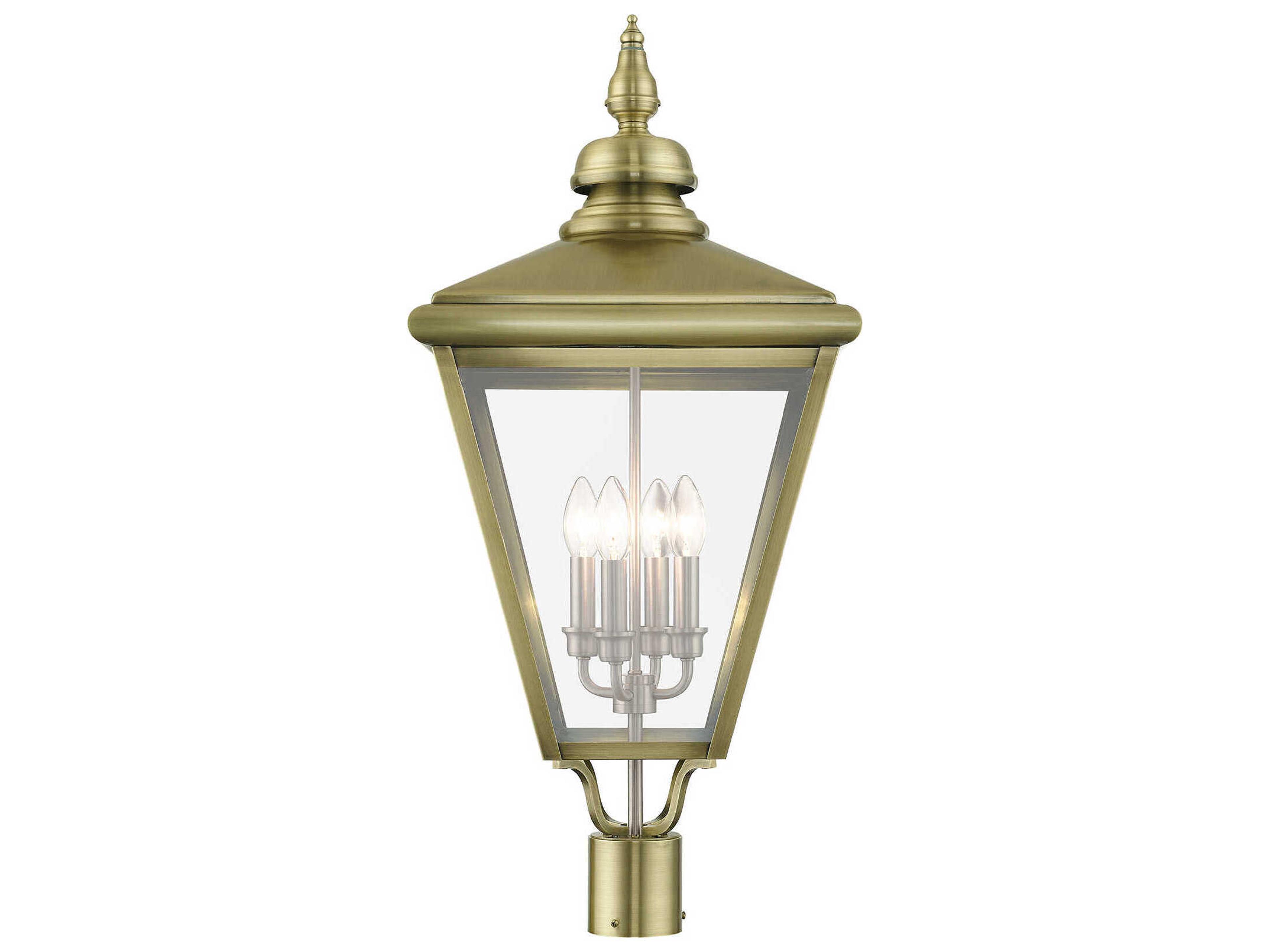 Livex Lighting Adams 4 - Light Outdoor Post Light