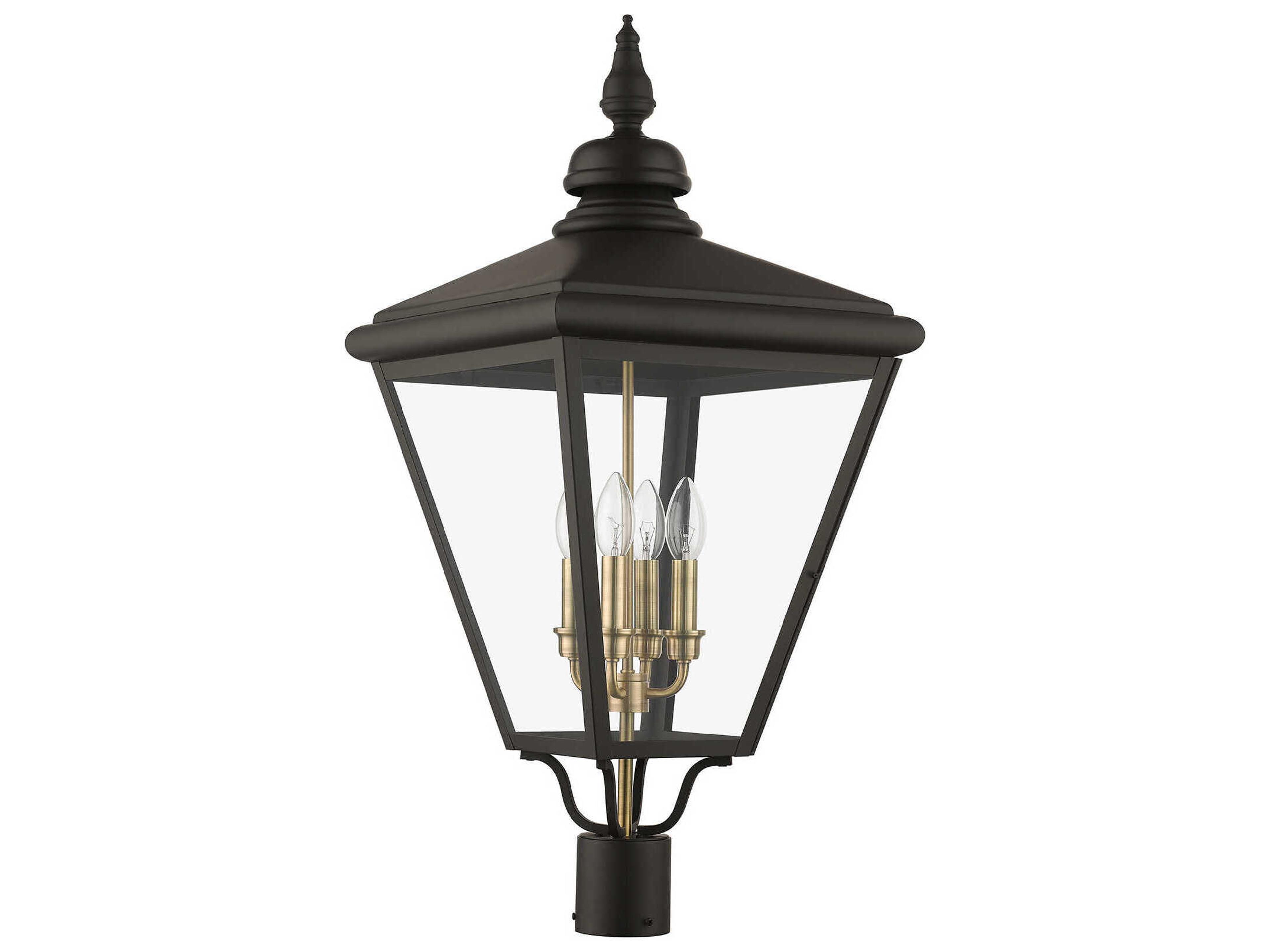 Livex Lighting Adams 4 - Light Outdoor Post Light