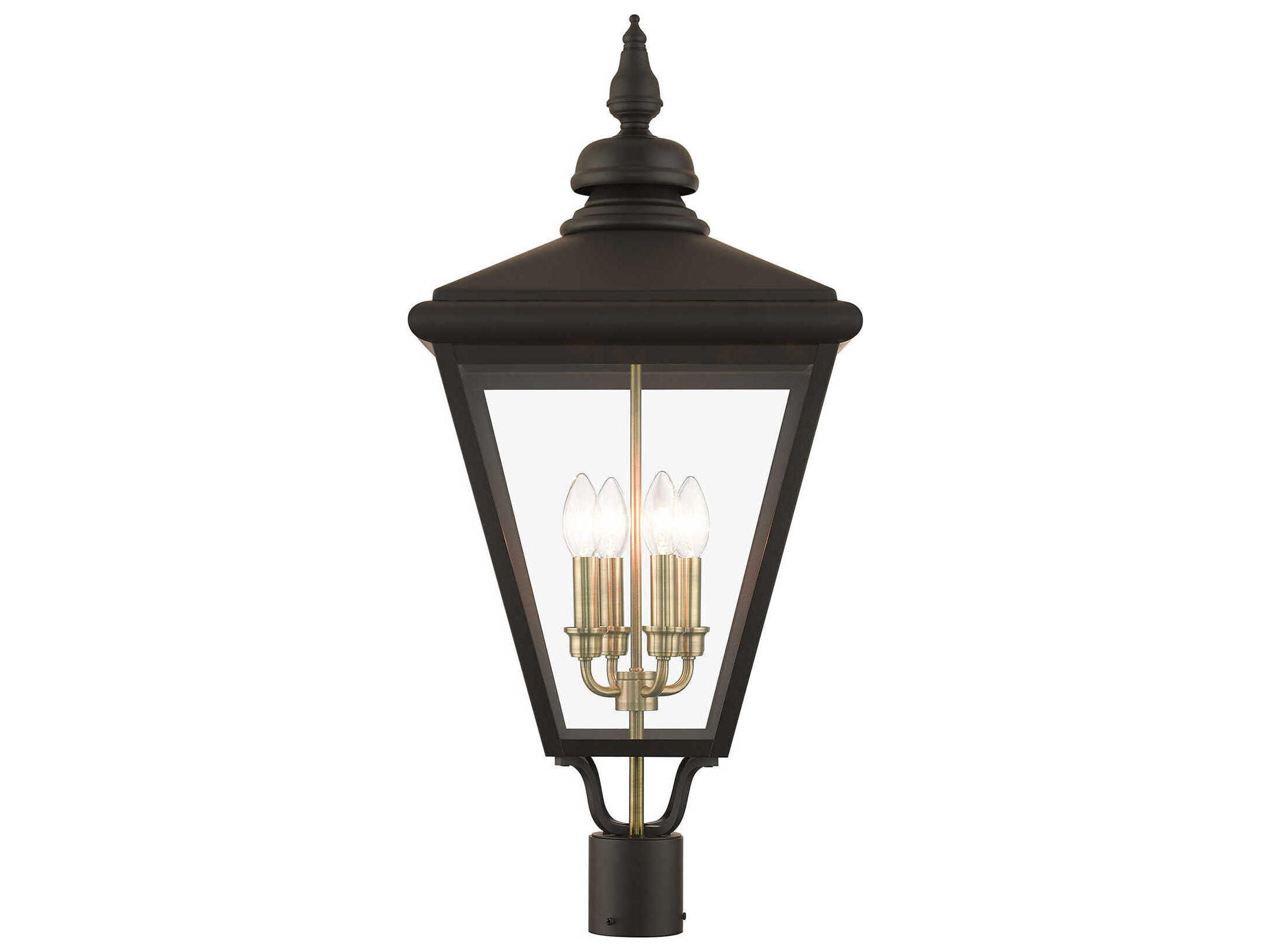 Livex Lighting Adams 4 - Light Outdoor Post Light