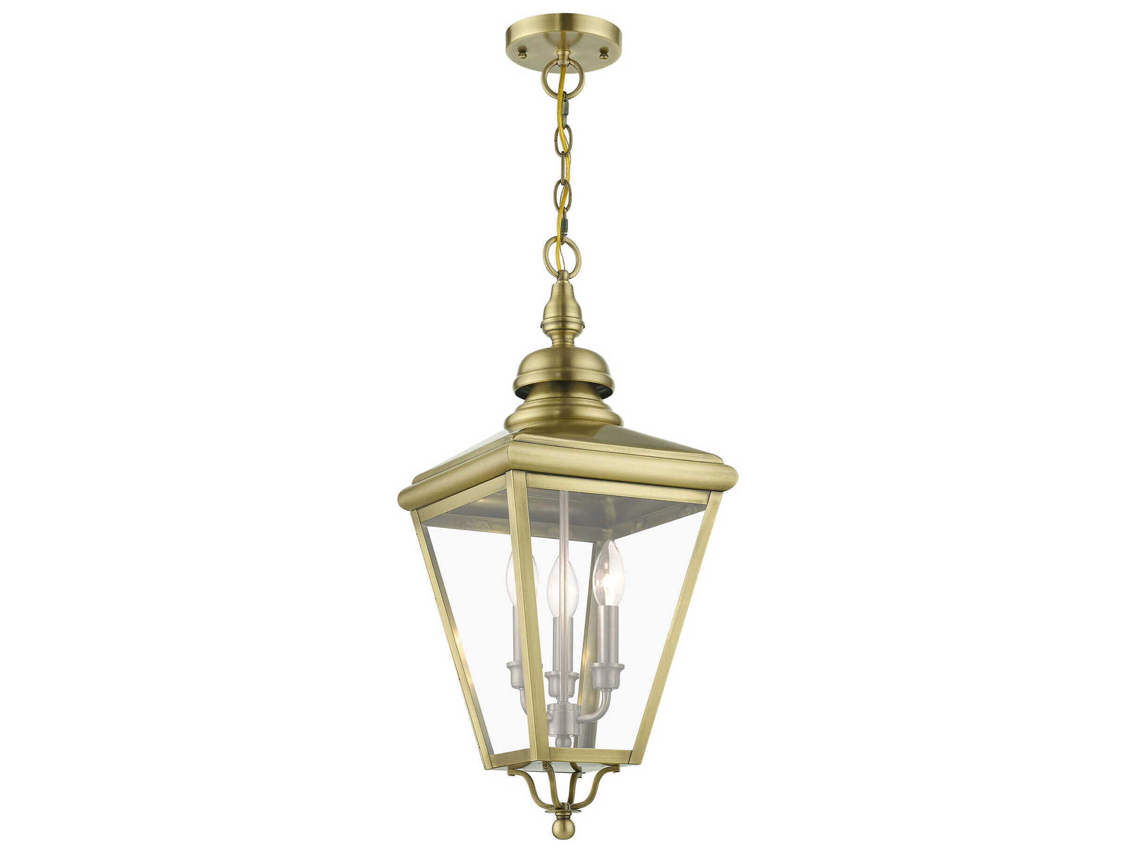 Livex Lighting Adams 3 - Light Outdoor Hanging Light