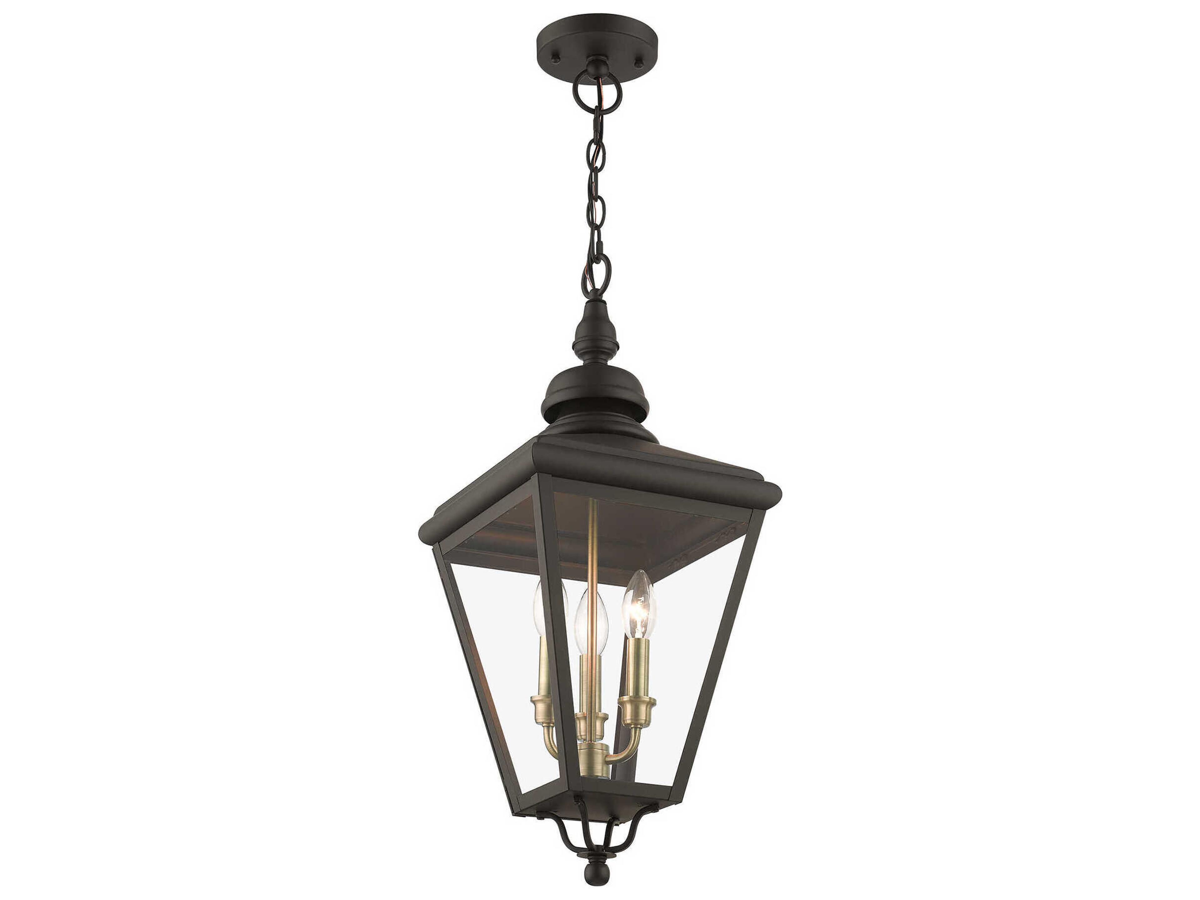 Livex Lighting Adams 3 - Light Outdoor Hanging Light