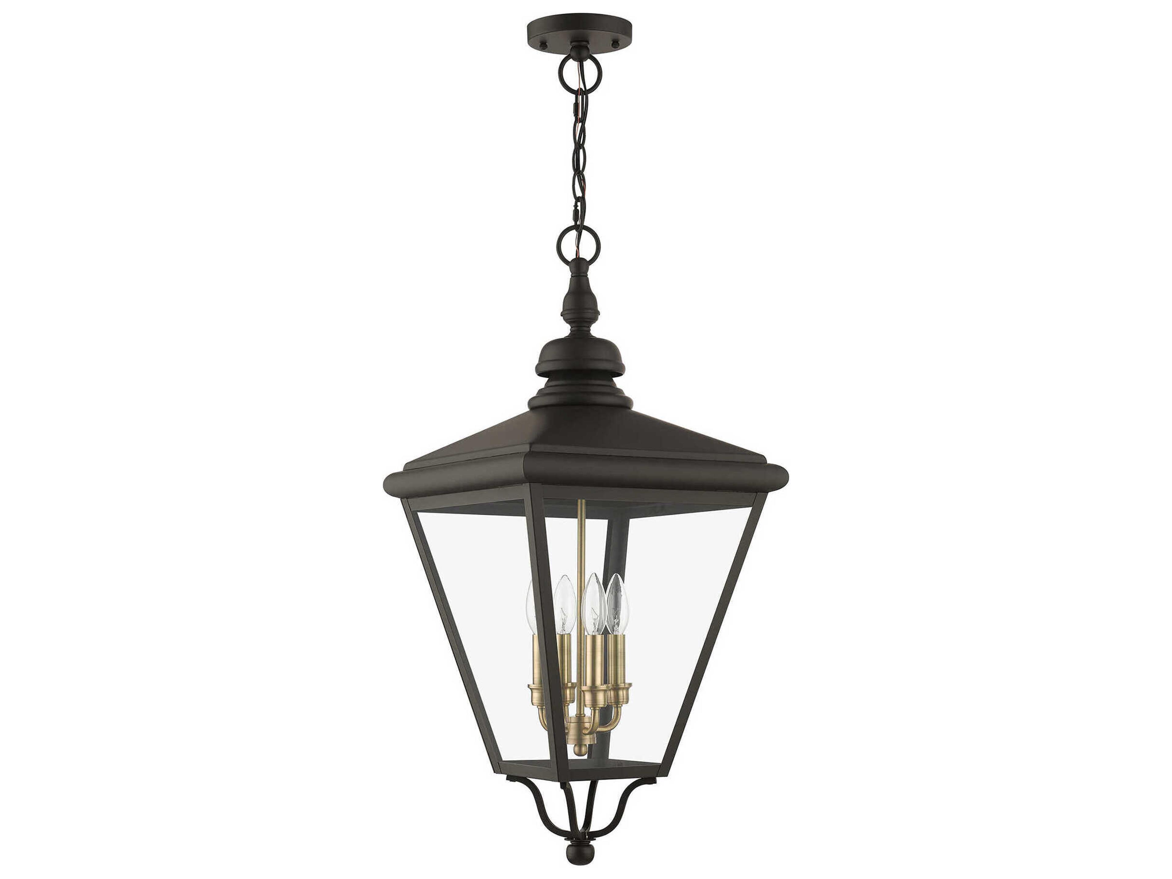 Livex Lighting Adams 4 - Light Outdoor Hanging Light