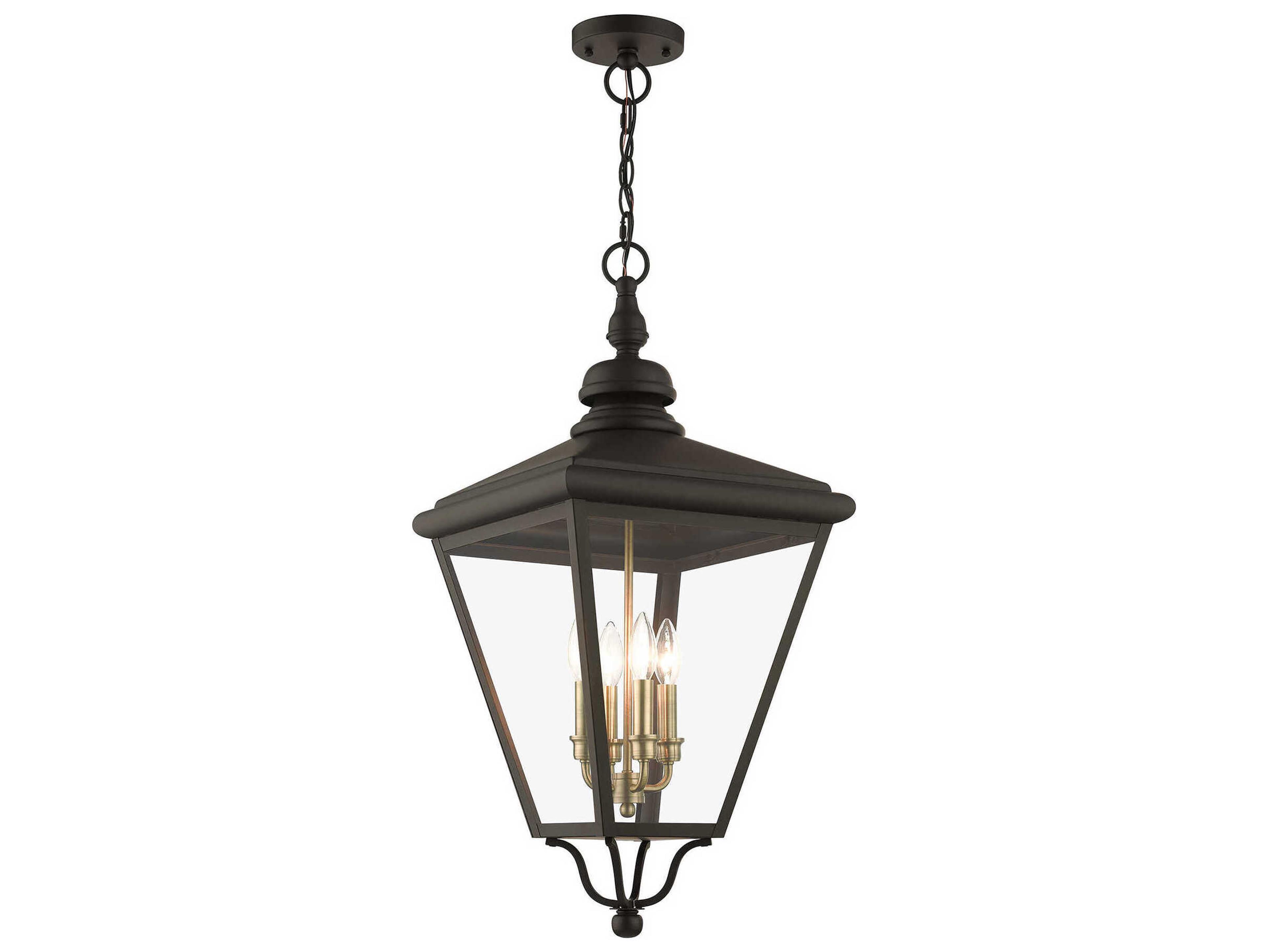 Livex Lighting Adams 4 - Light Outdoor Hanging Light