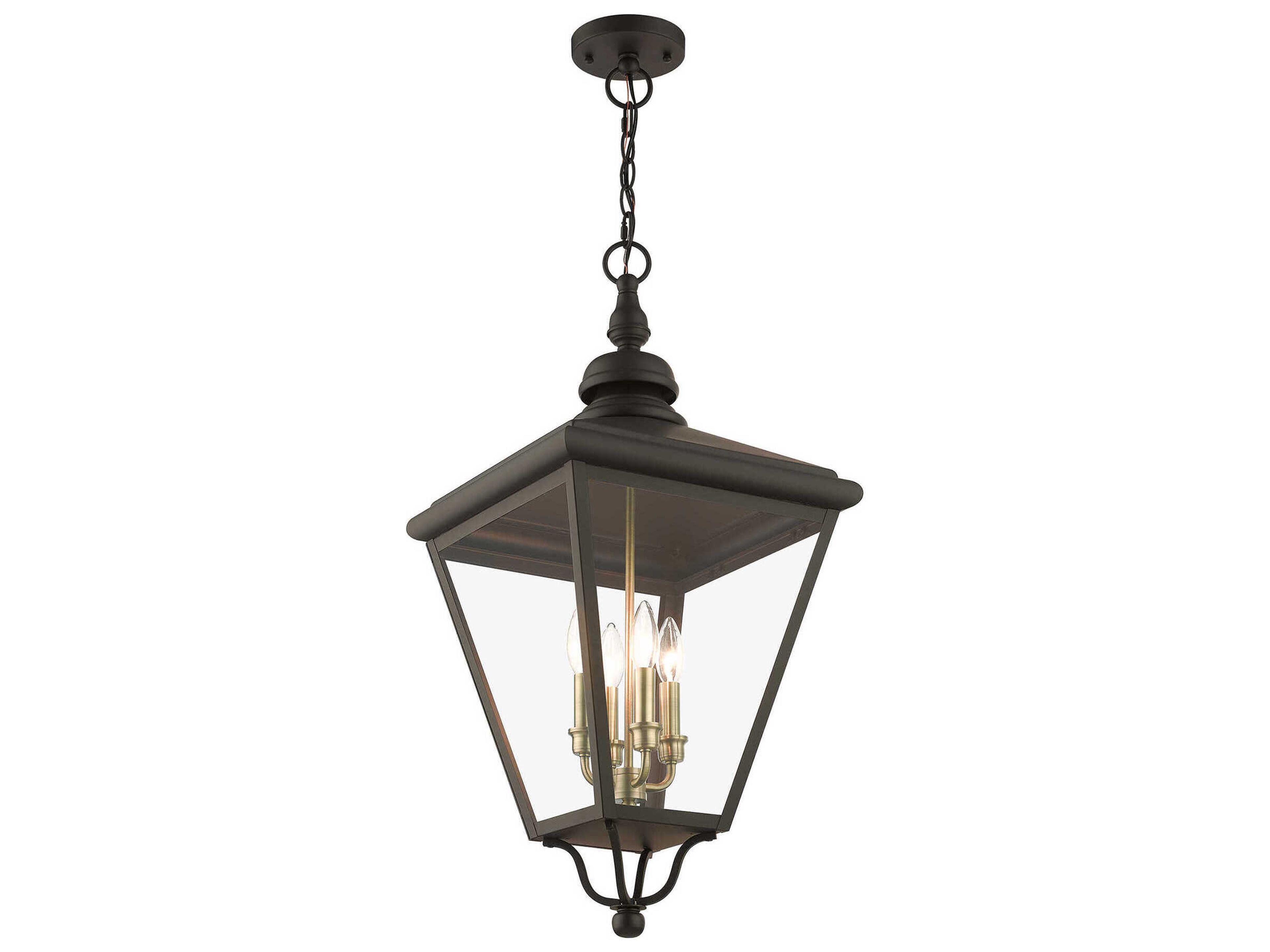 Livex Lighting Adams 4 - Light Outdoor Hanging Light