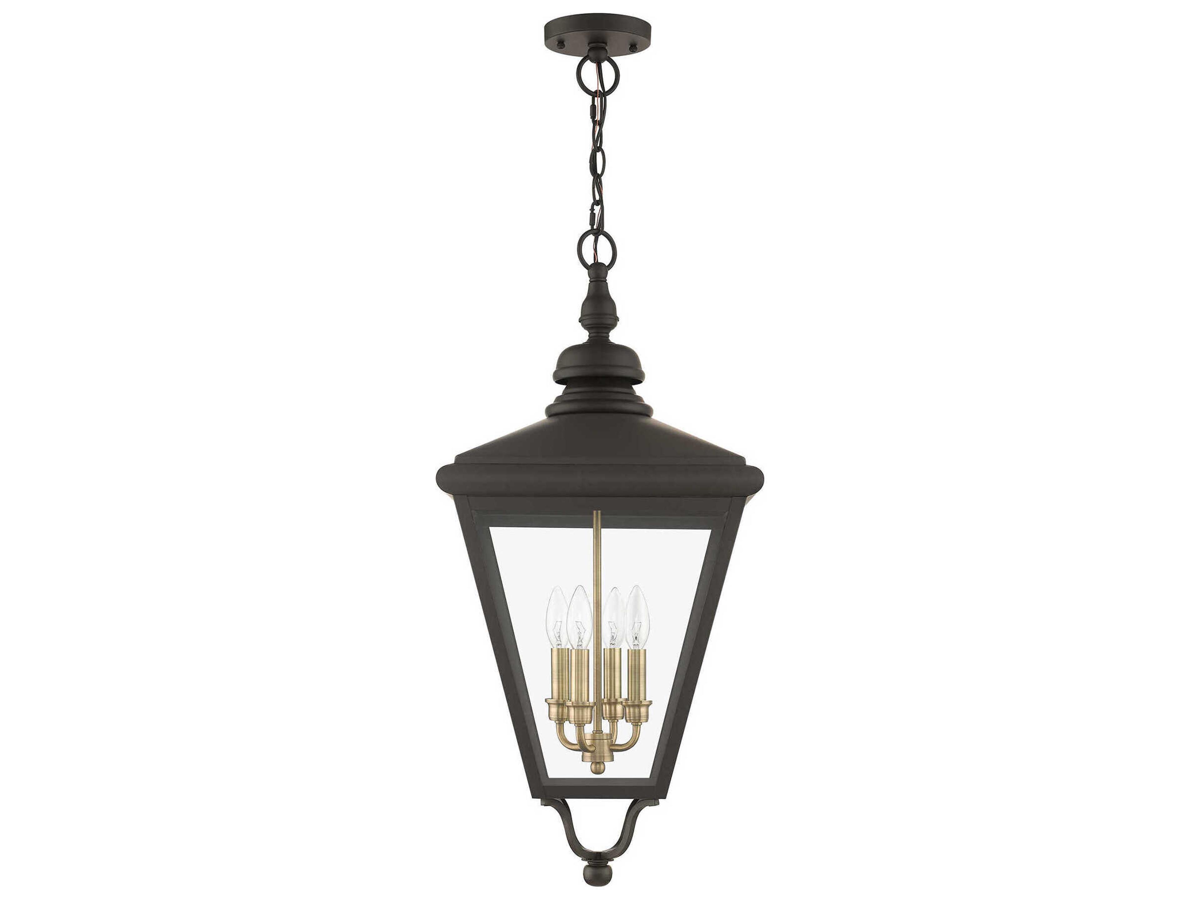 Livex Lighting Adams 4 - Light Outdoor Hanging Light
